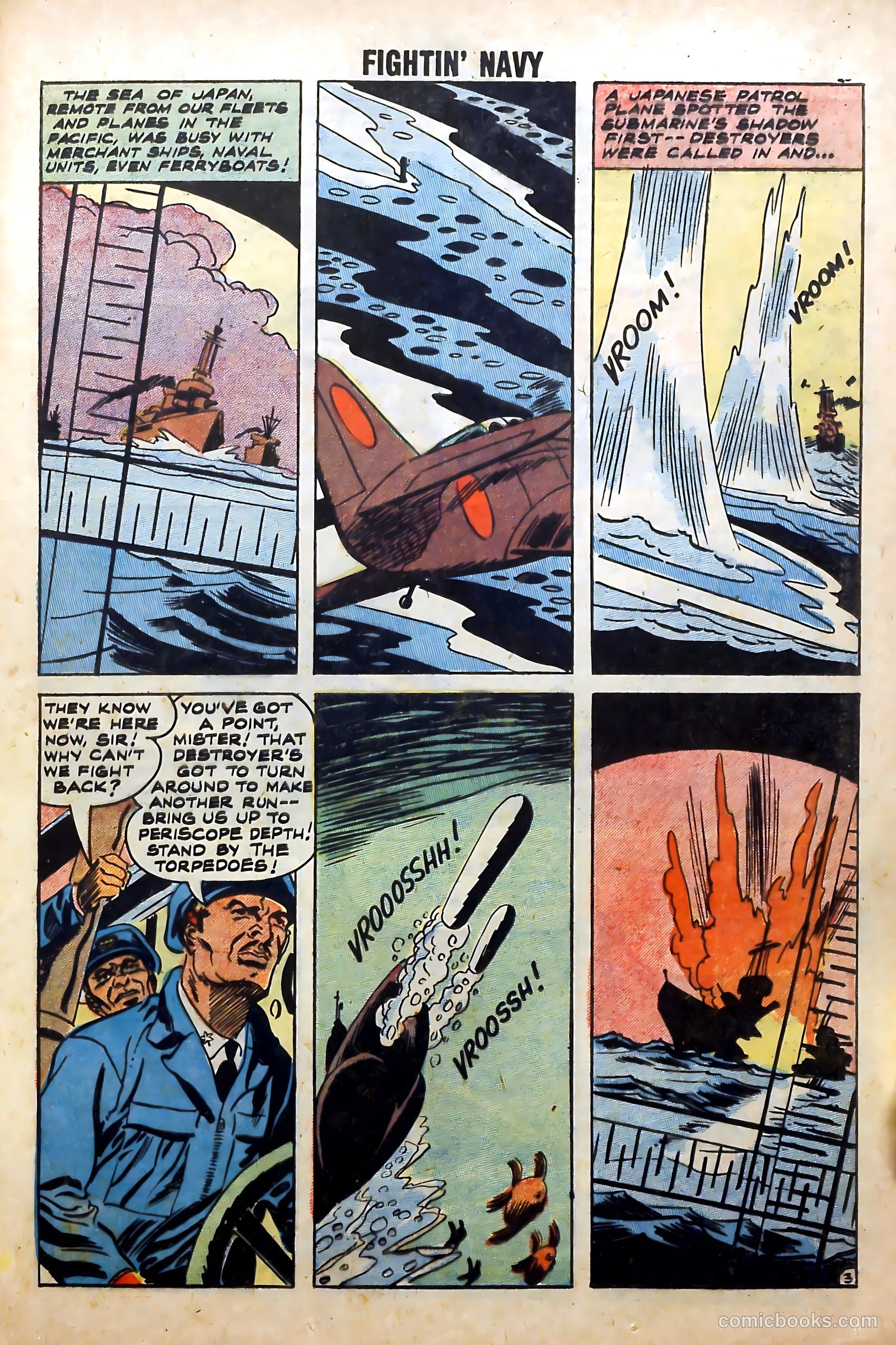 Fightin' Navy #84 (1958) — page 25 of 36