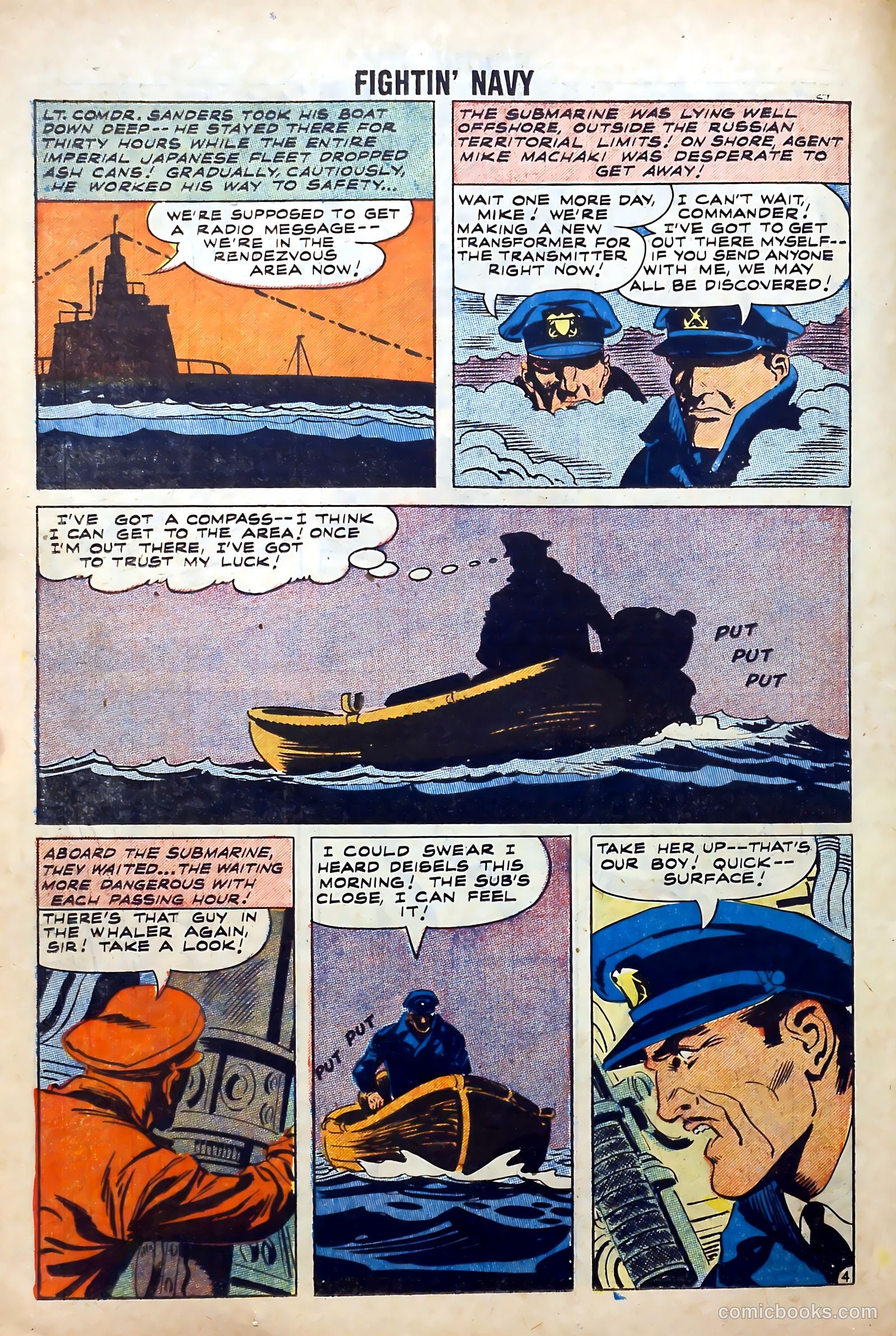 Fightin' Navy #84 (1958) — page 26 of 36