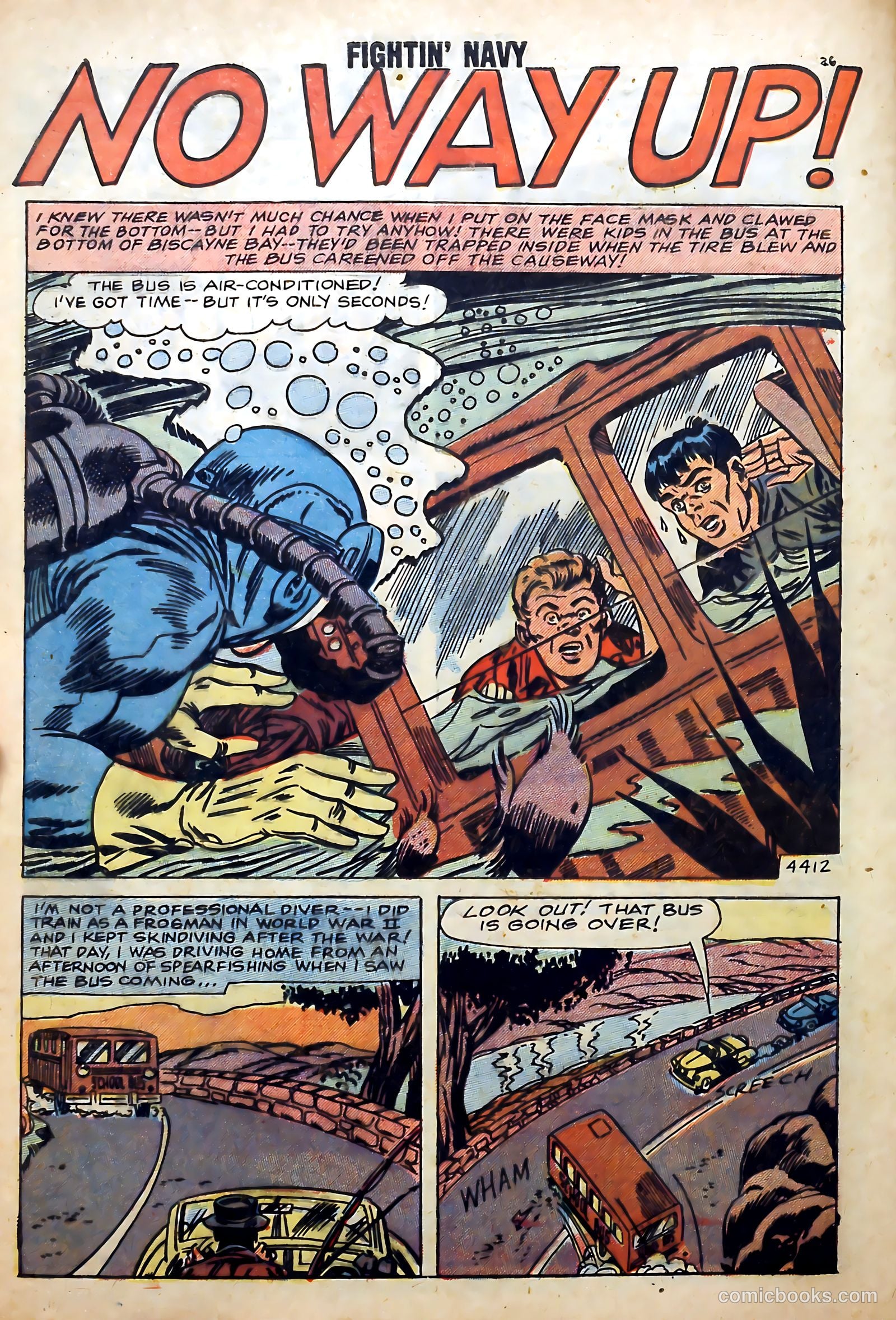 Fightin' Navy #84 (1958) — page 28 of 36