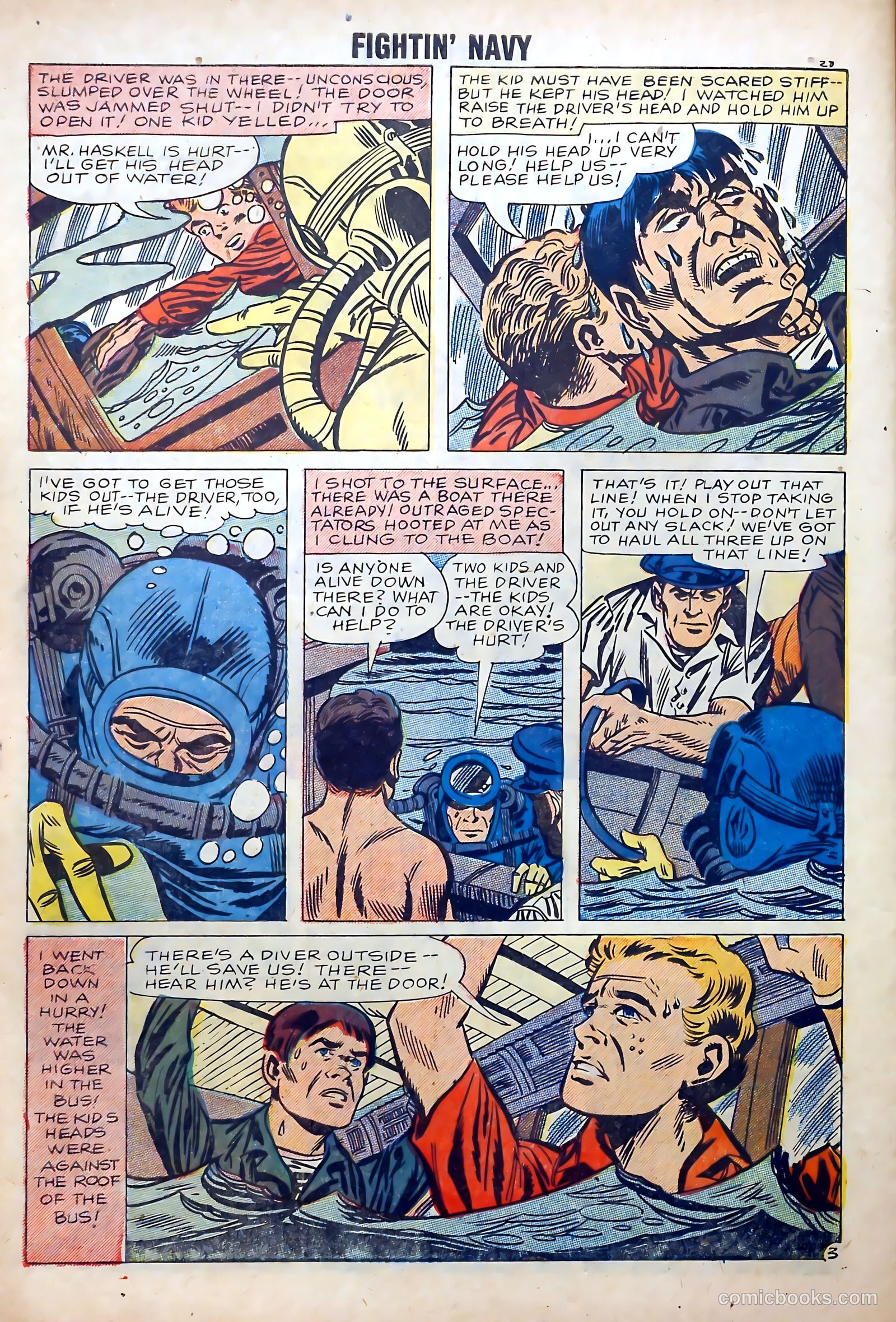Fightin' Navy #84 (1958) — page 30 of 36