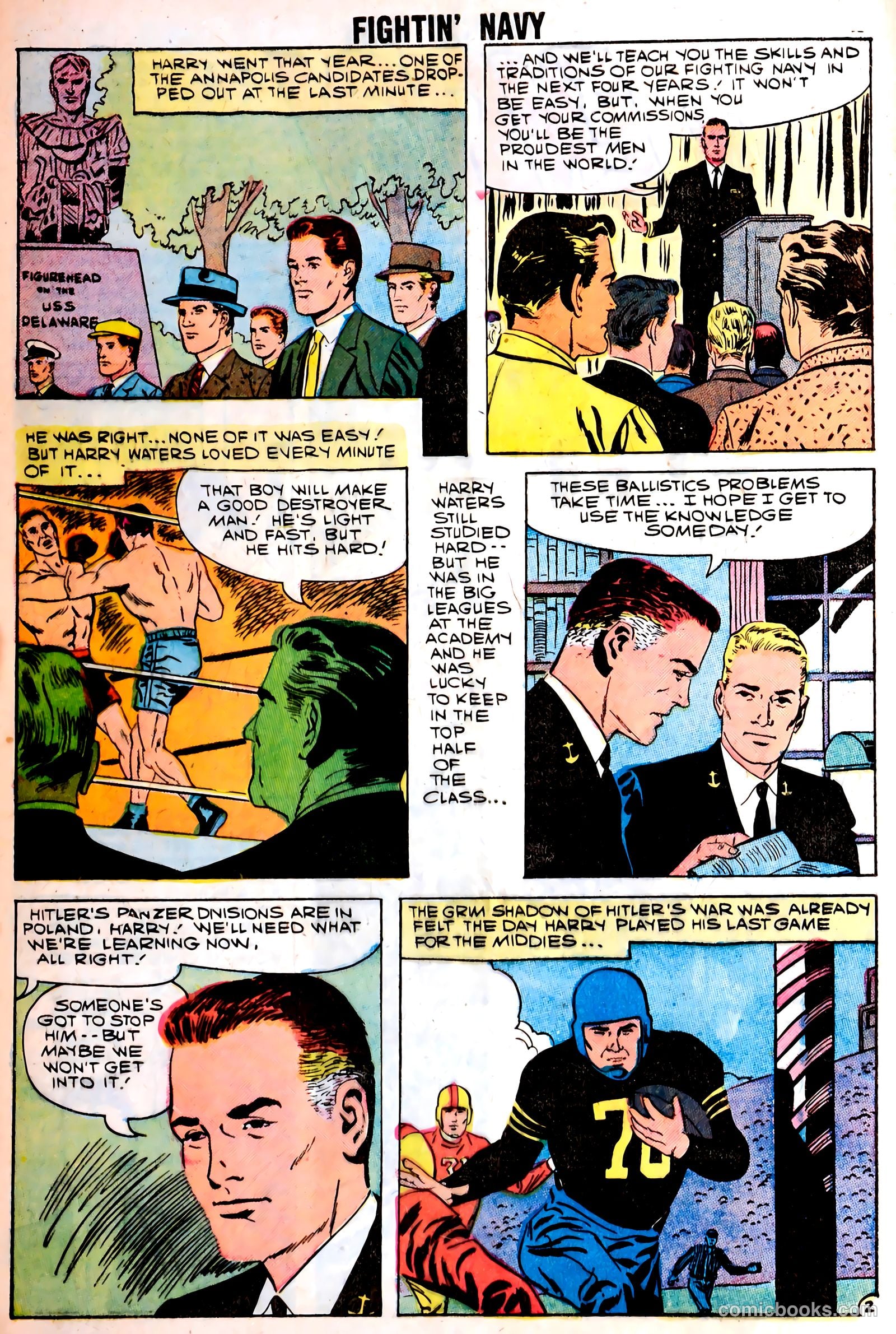 Fightin' Navy #85 (1959) — page 4 of 36