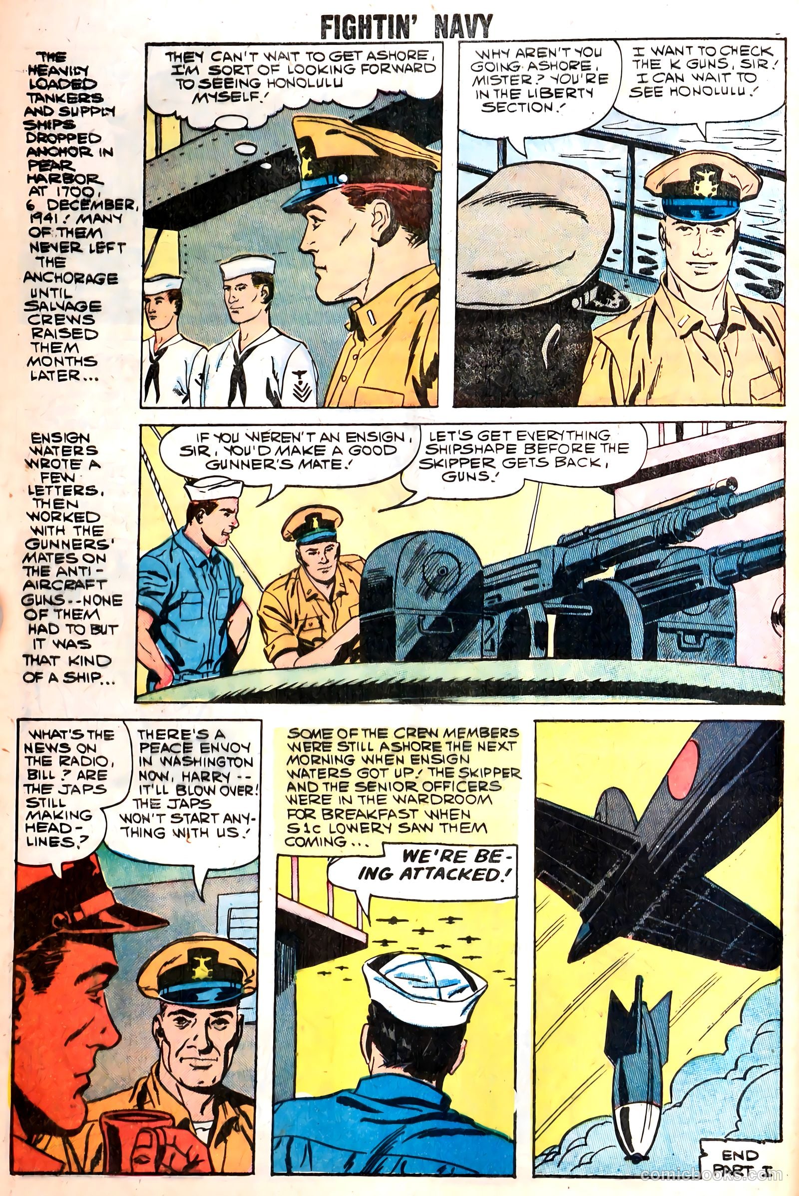 Fightin' Navy #85 (1959) — page 8 of 36