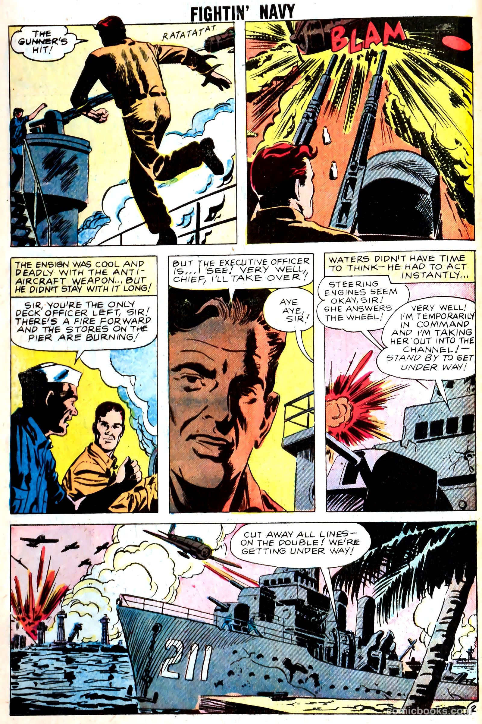 Fightin' Navy #85 (1959) — page 10 of 36