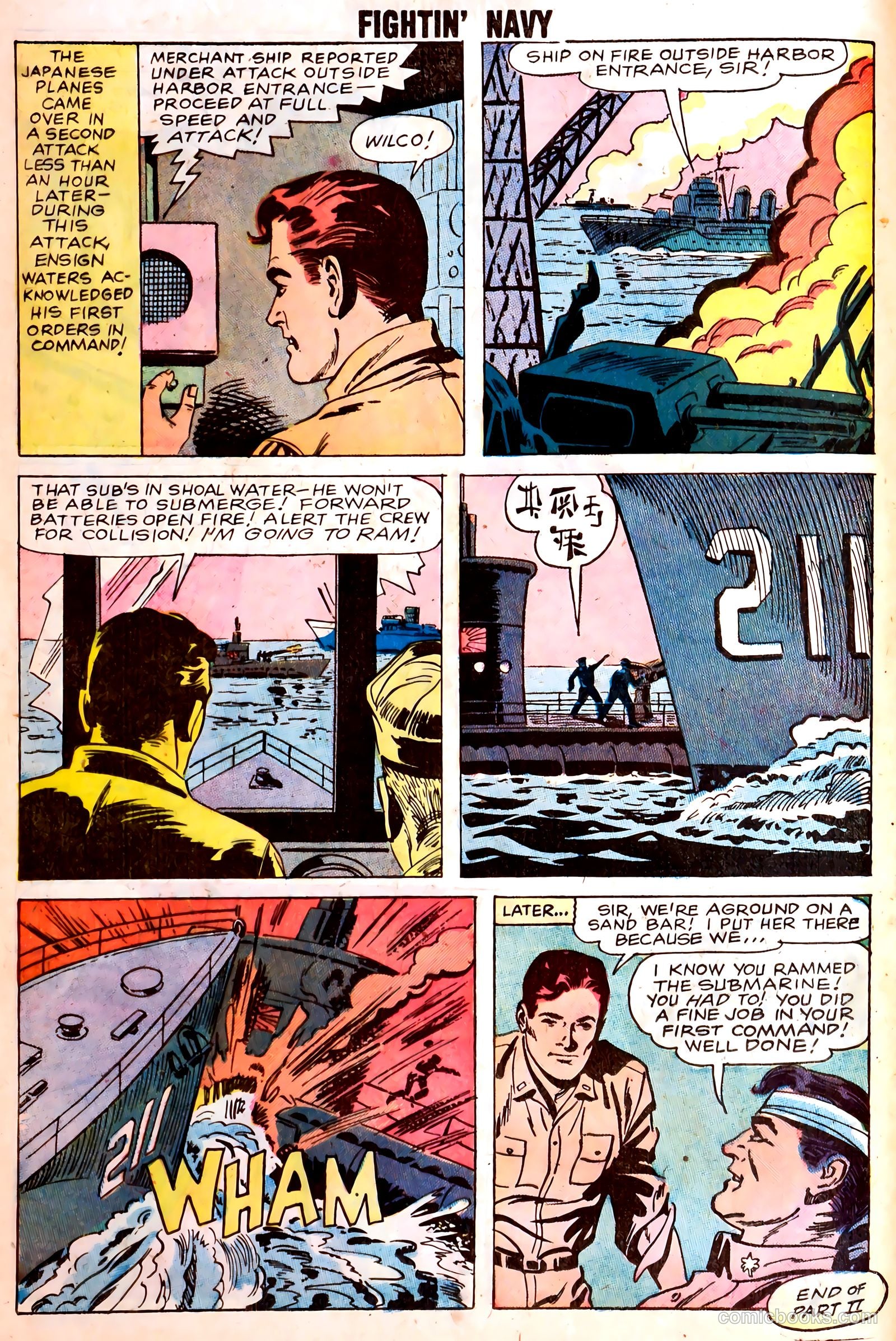 Fightin' Navy #85 (1959) — page 12 of 36