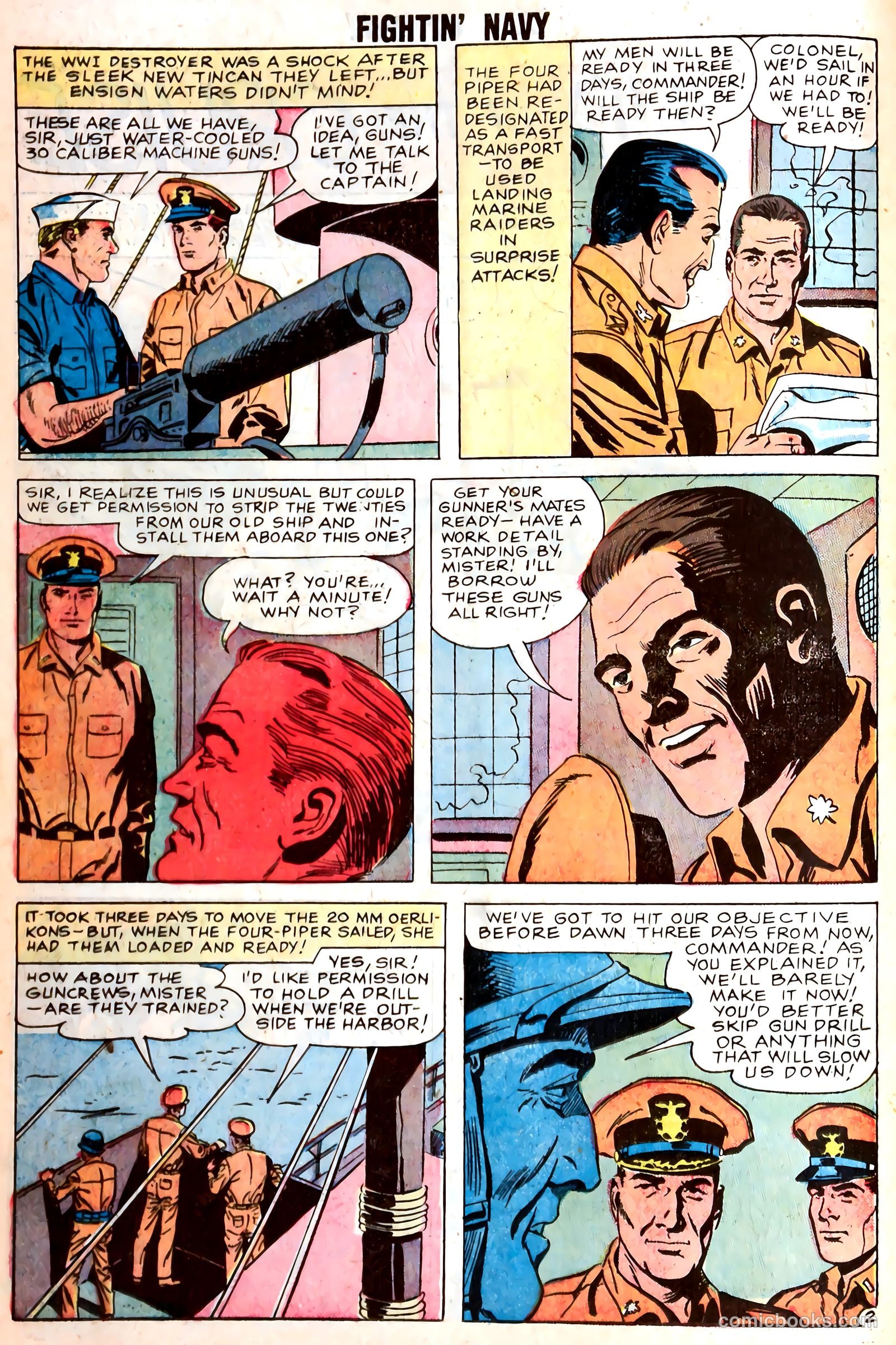 Fightin' Navy #85 (1959) — page 14 of 36