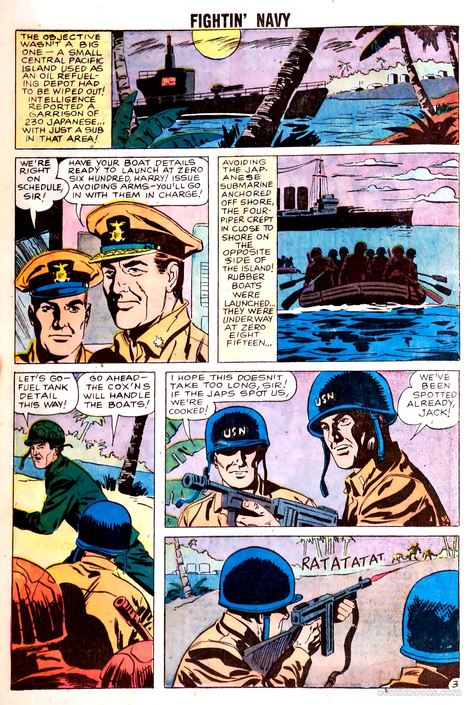 Fightin' Navy #85 (1959) — page 16 of 36