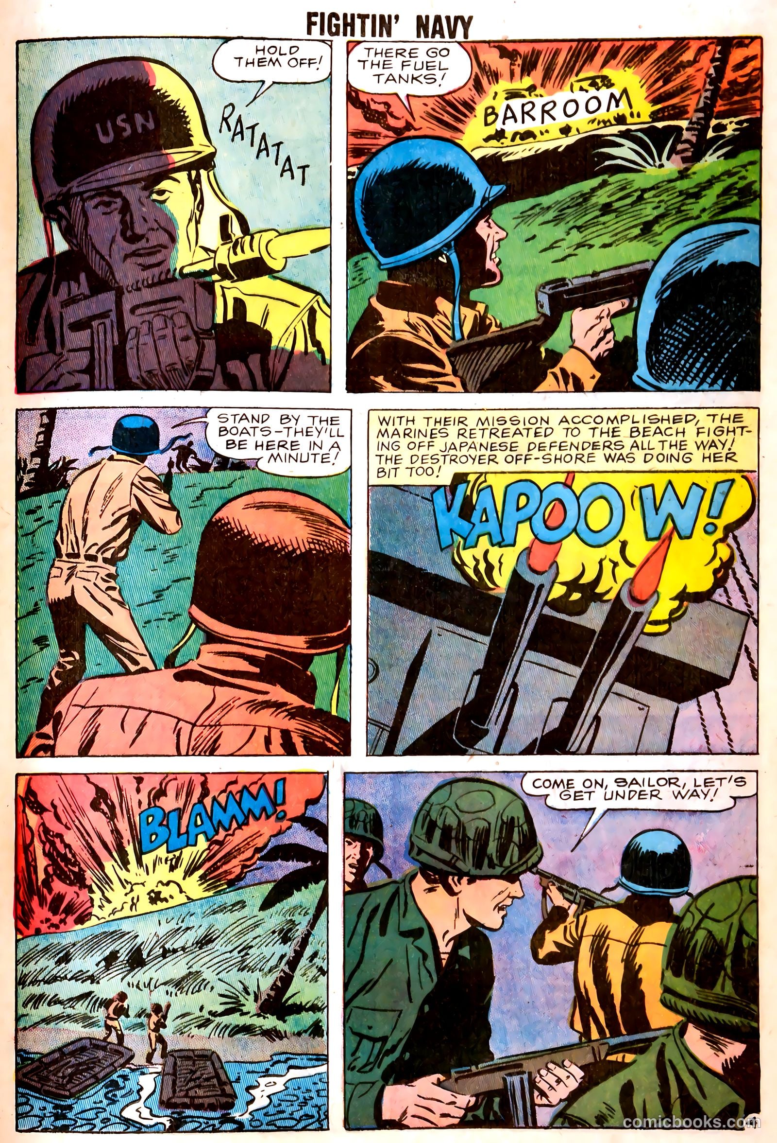 Fightin' Navy #85 (1959) — page 17 of 36