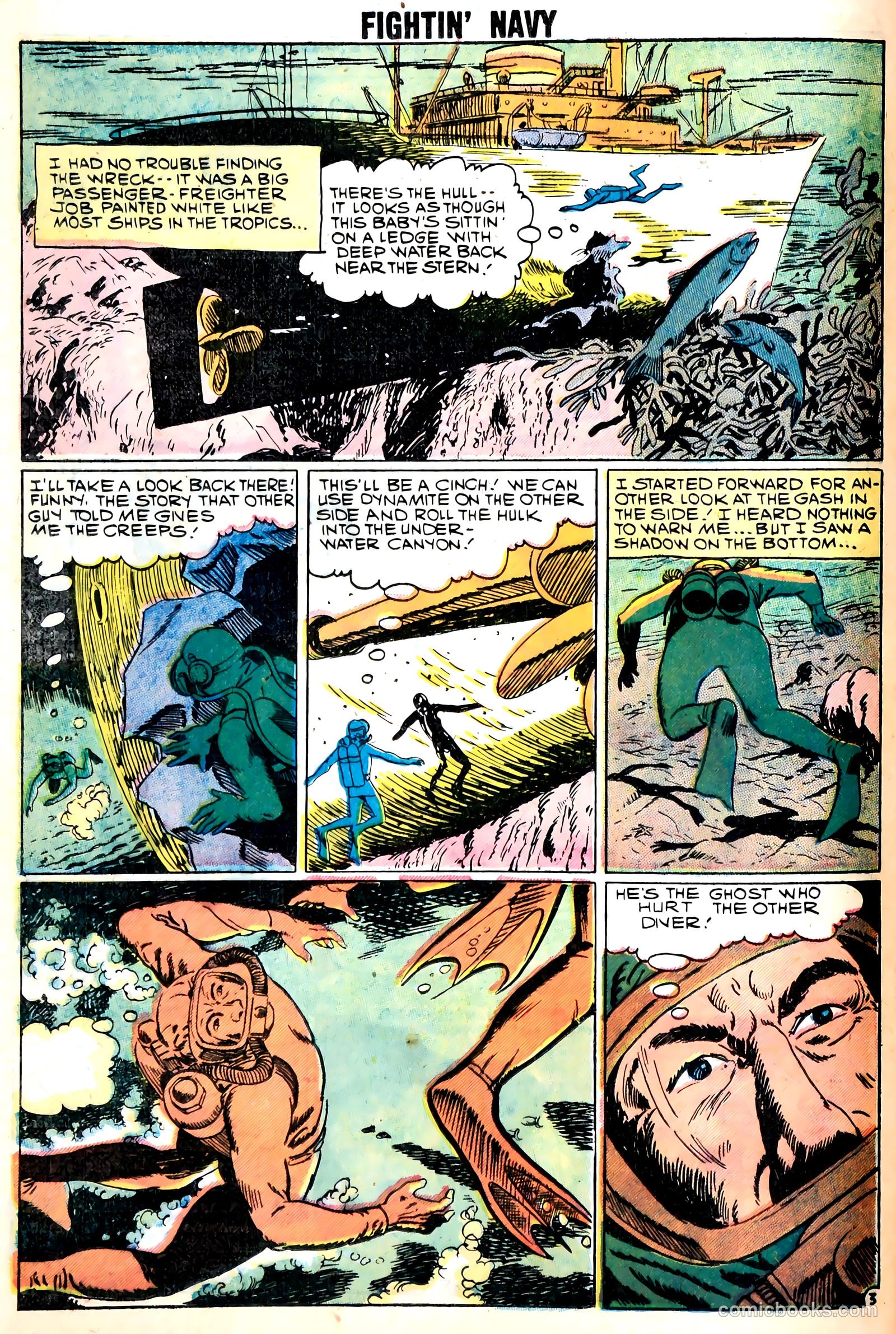 Fightin' Navy #85 (1959) — page 24 of 36