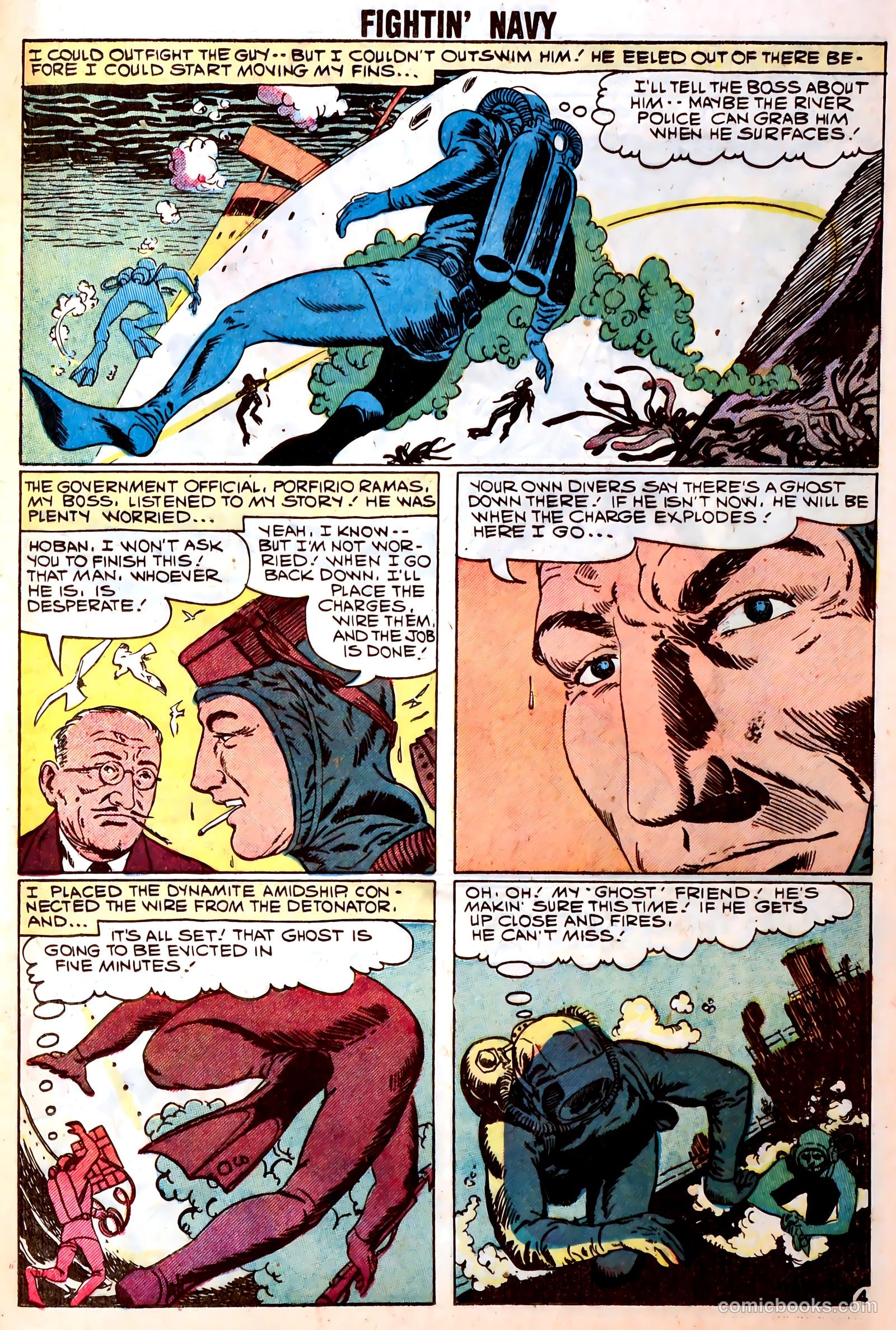 Fightin' Navy #85 (1959) — page 25 of 36