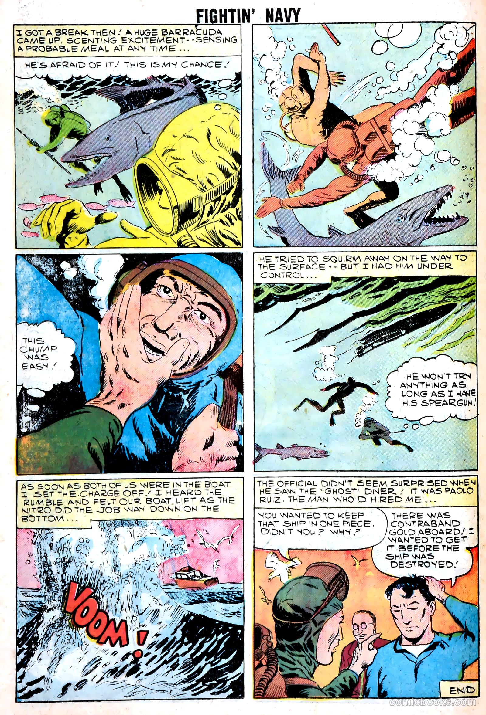 Fightin' Navy #85 (1959) — page 26 of 36