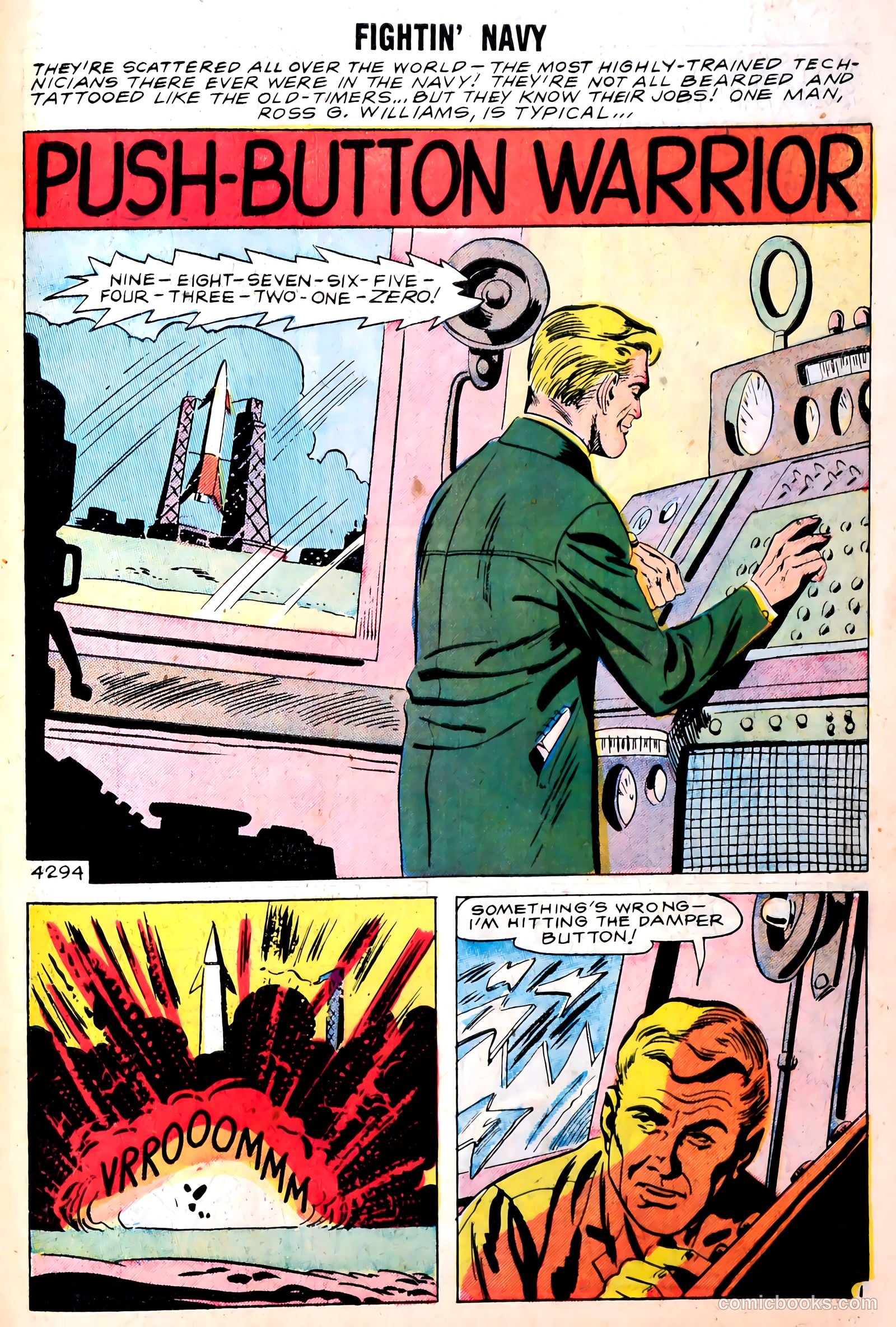 Fightin' Navy #85 (1959) — page 27 of 36