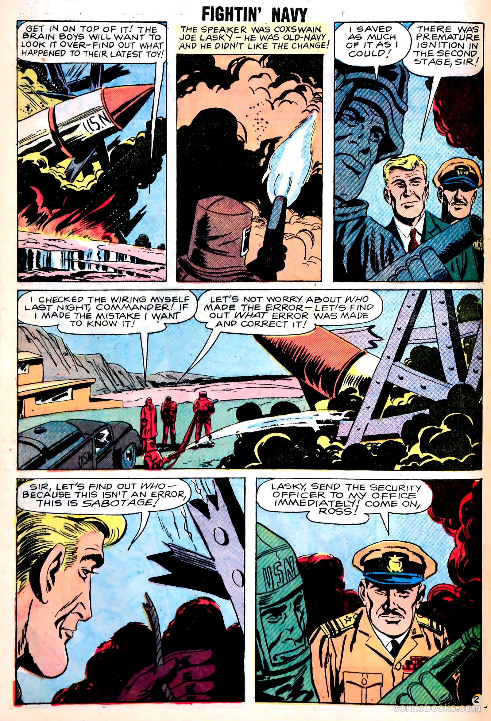 Fightin' Navy #85 (1959) — page 28 of 36