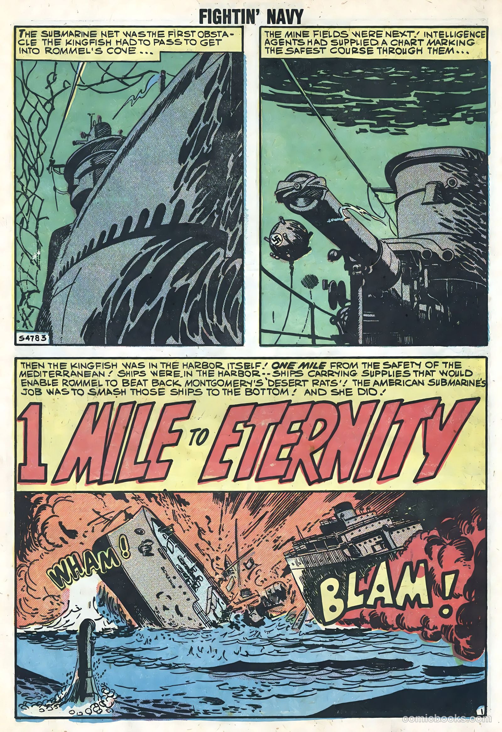 Fightin' Navy #86 (1959) — page 3 of 35