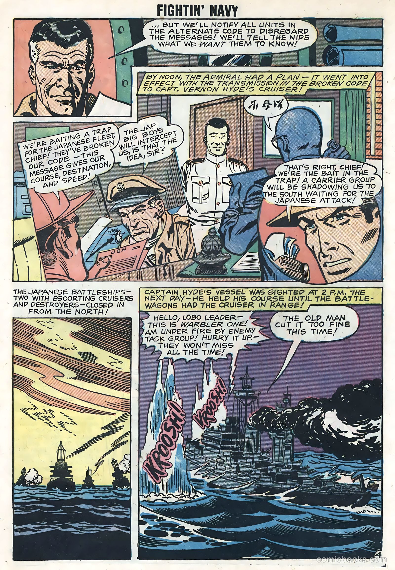 Fightin' Navy #86 (1959) — page 24 of 35