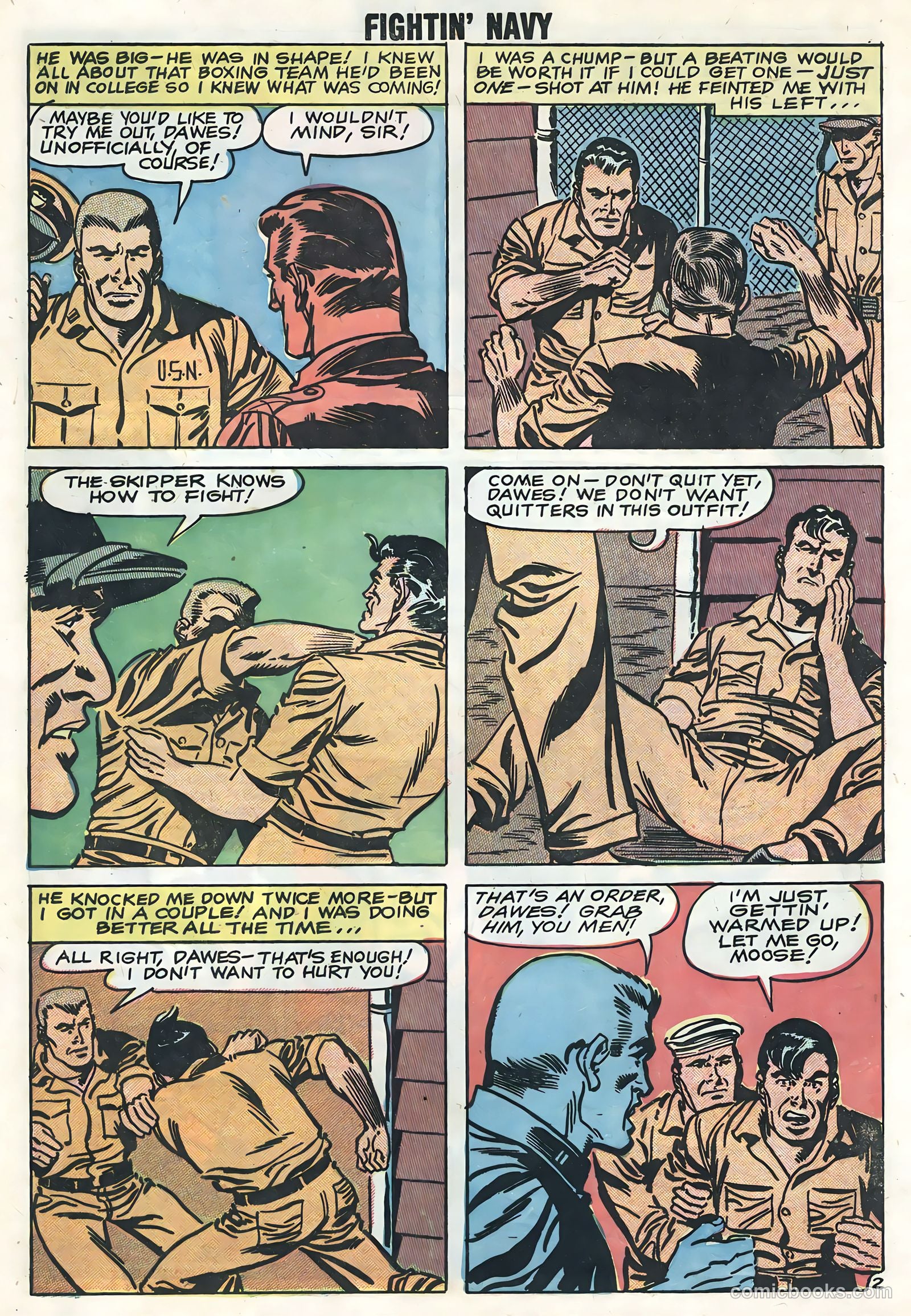 Fightin' Navy #86 (1959) — page 28 of 35