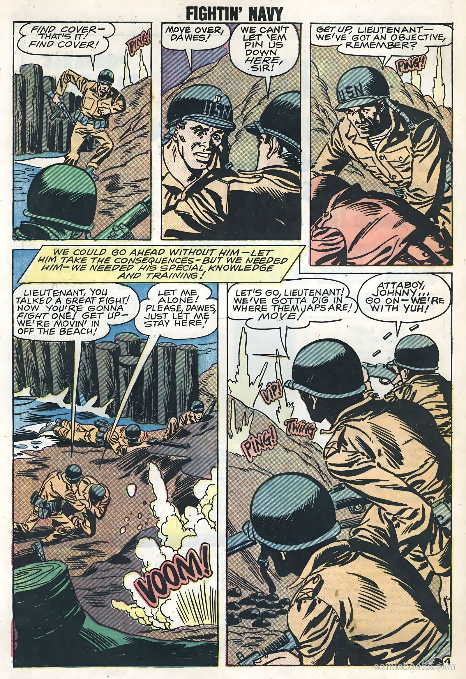 Fightin' Navy #86 (1959) — page 31 of 35
