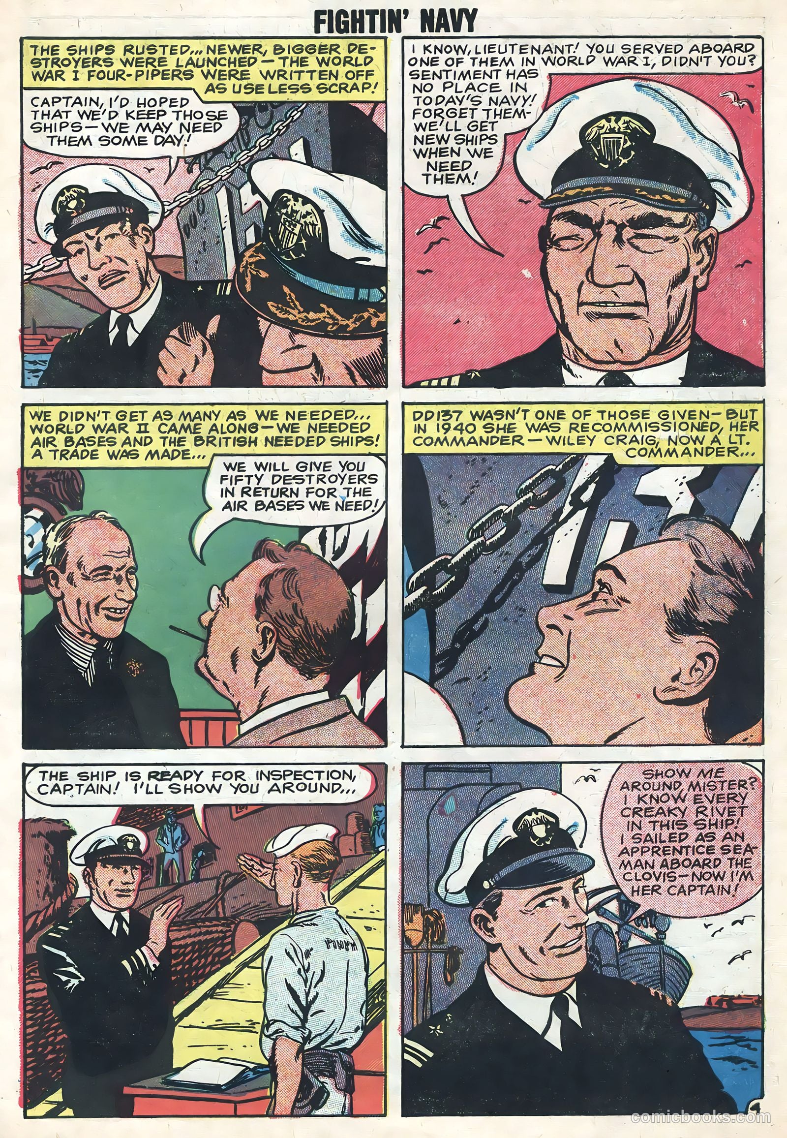 Fightin' Navy #87 (1959) — page 7 of 36