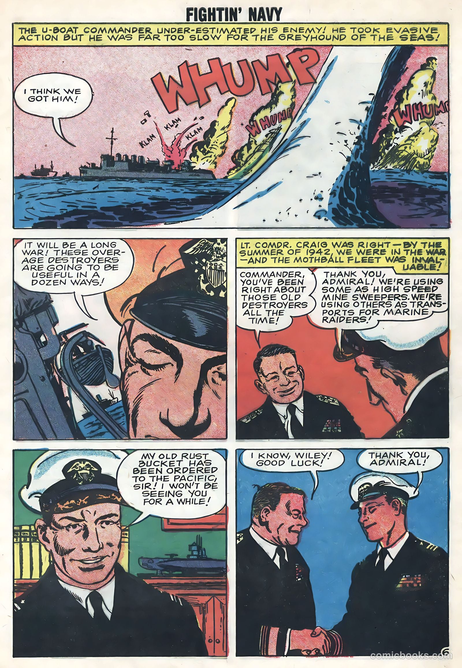Fightin' Navy #87 (1959) — page 9 of 36