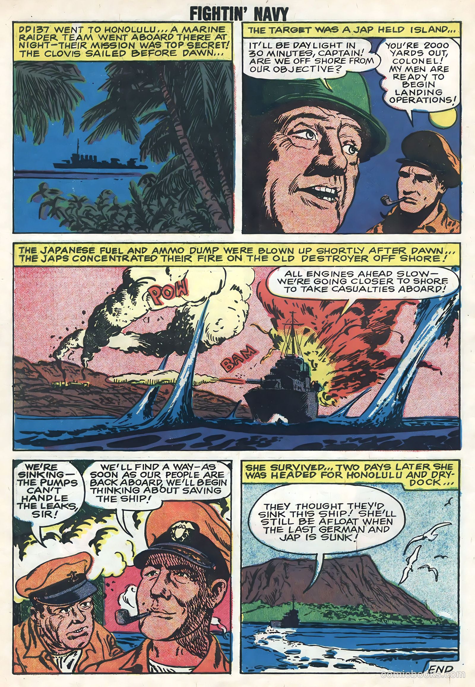 Fightin' Navy #87 (1959) — page 10 of 36