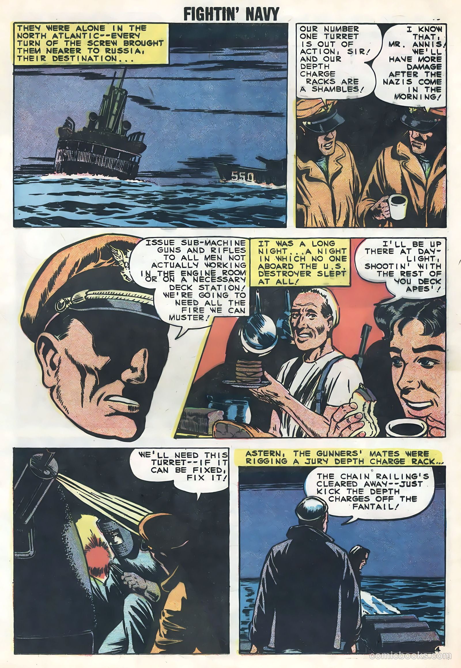 Fightin' Navy #87 (1959) — page 17 of 36