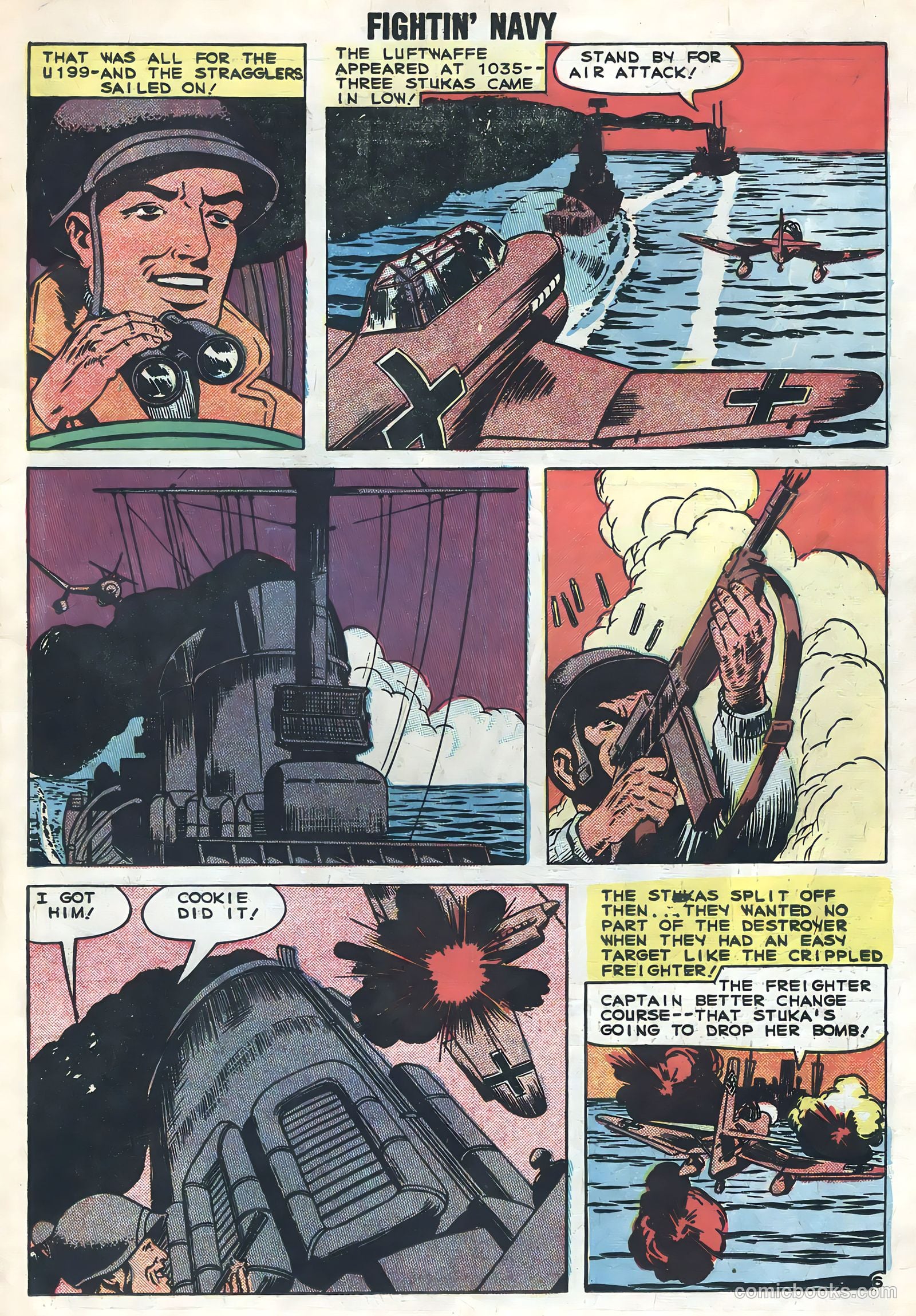 Fightin' Navy #87 (1959) — page 19 of 36