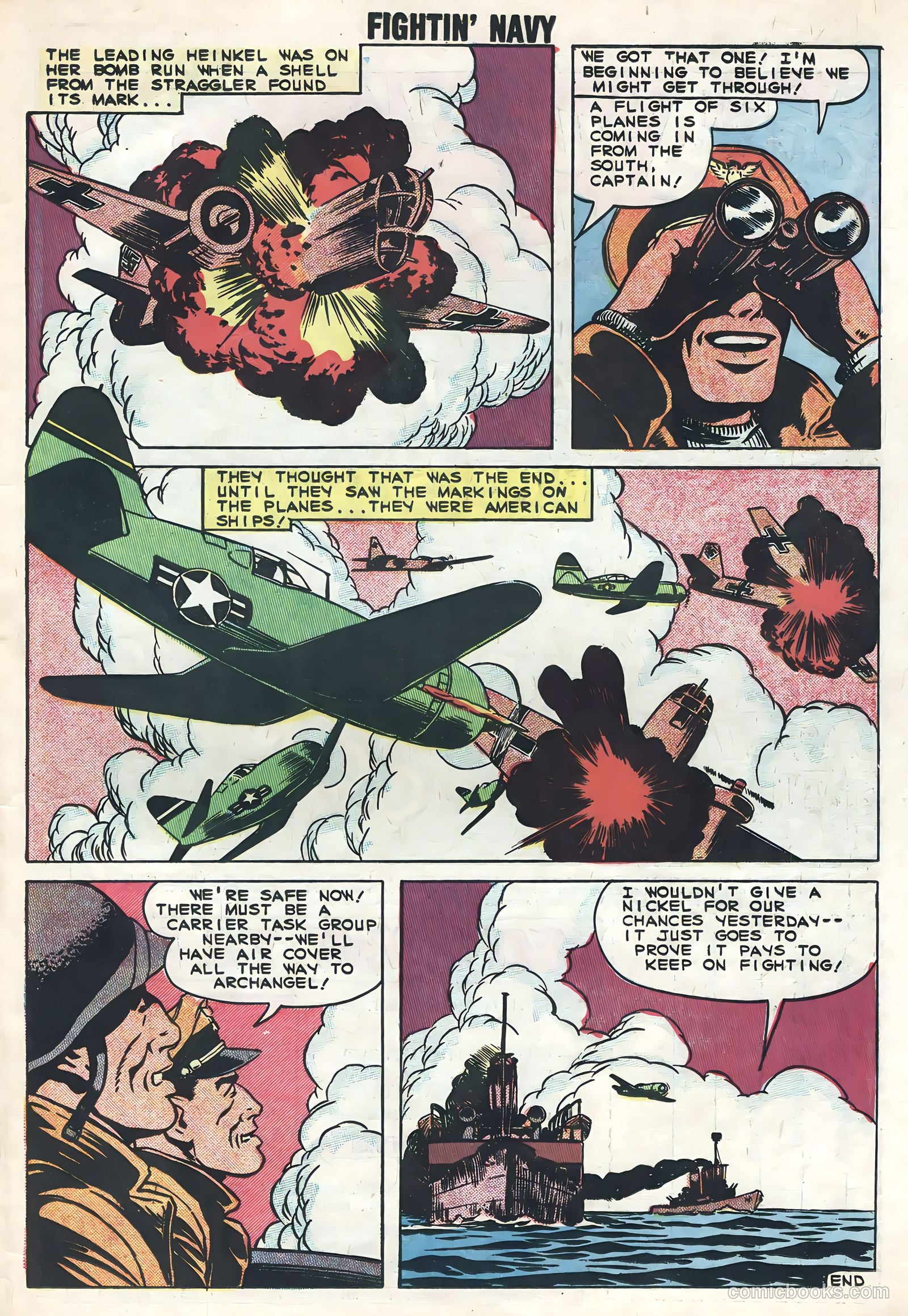 Fightin' Navy #87 (1959) — page 23 of 36