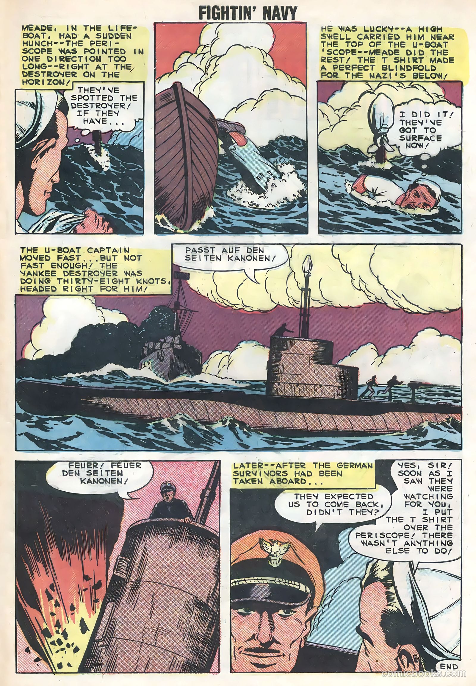 Fightin' Navy #87 (1959) — page 33 of 36
