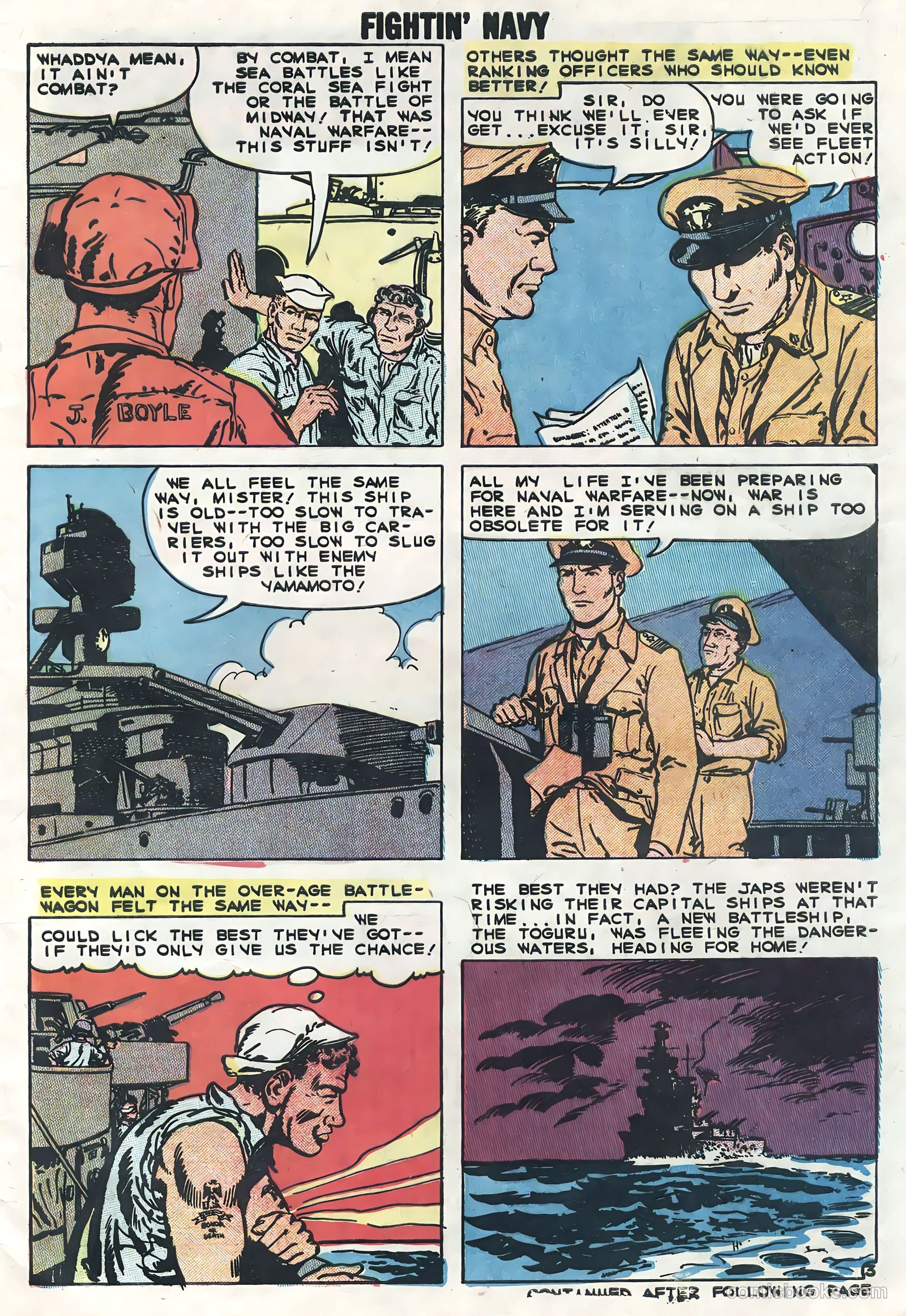 Fightin' Navy #88 (1959) — page 5 of 36