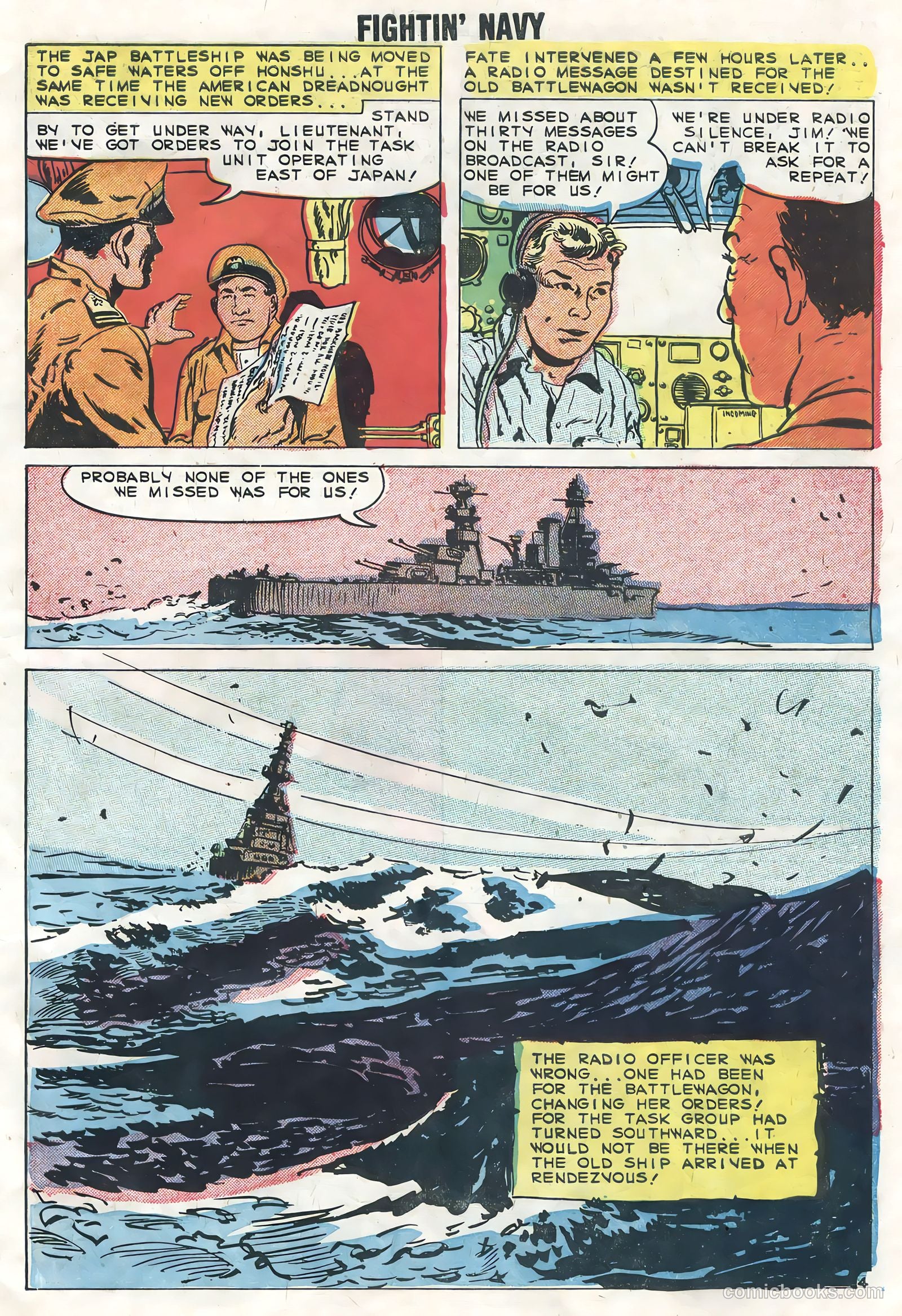 Fightin' Navy #88 (1959) — page 7 of 36