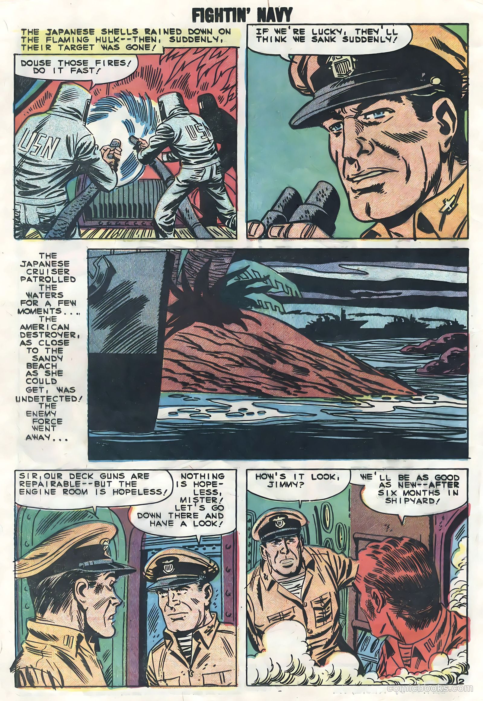 Fightin' Navy #88 (1959) — page 16 of 36