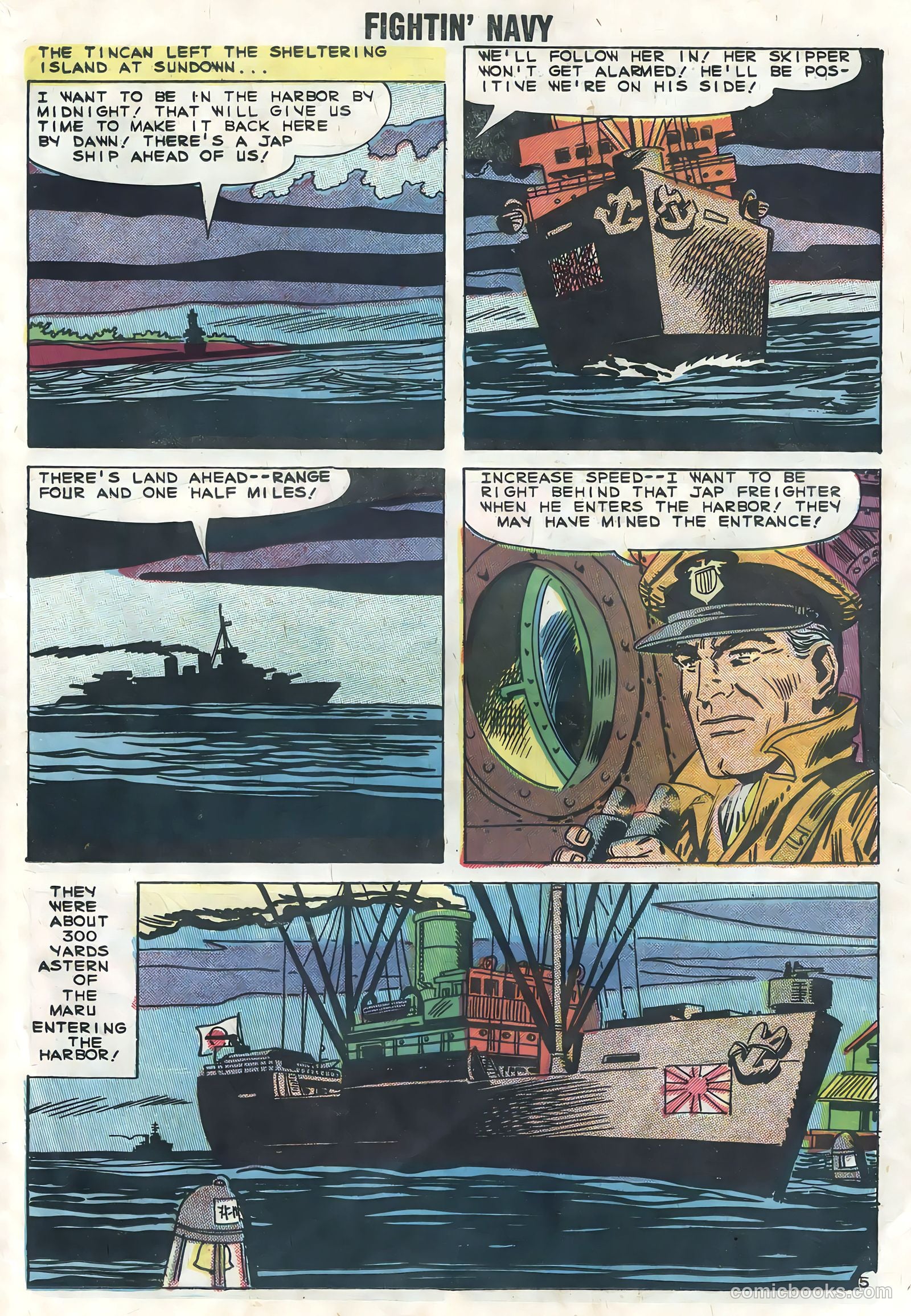 Fightin' Navy #88 (1959) — page 19 of 36