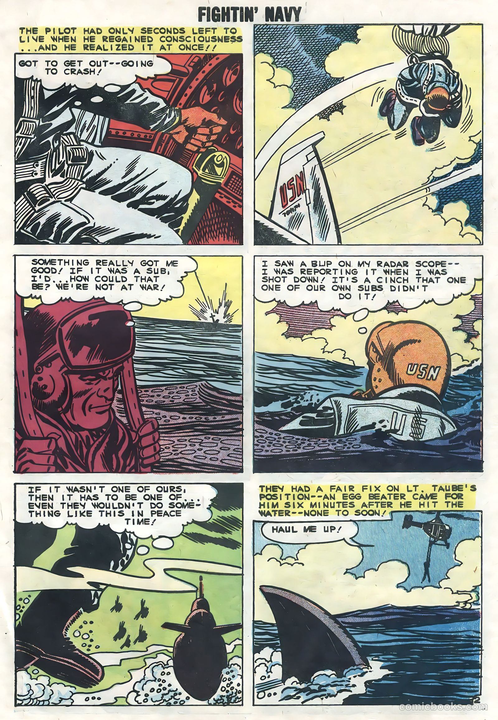 Fightin' Navy #88 (1959) — page 27 of 36