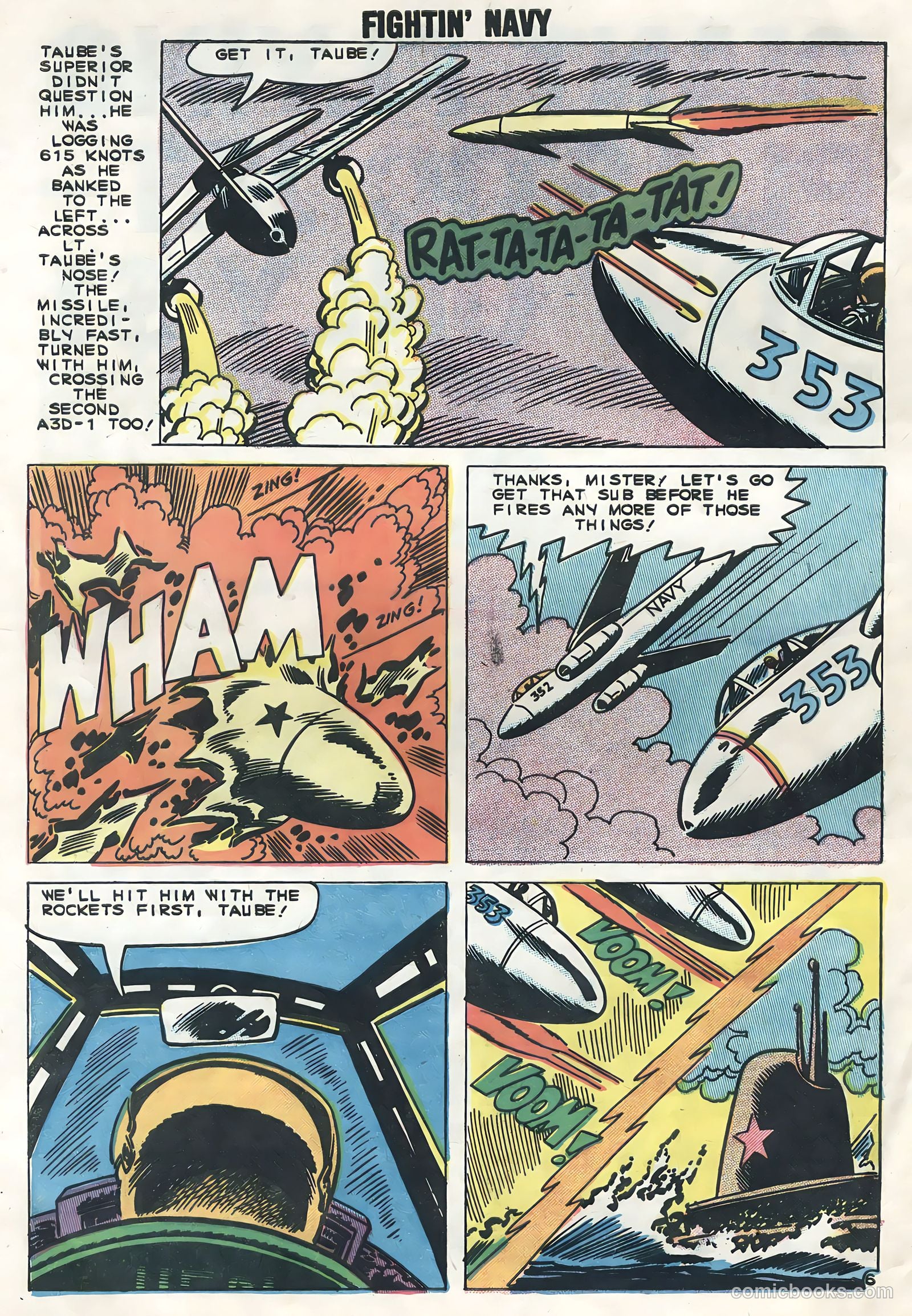 Fightin' Navy #88 (1959) — page 32 of 36