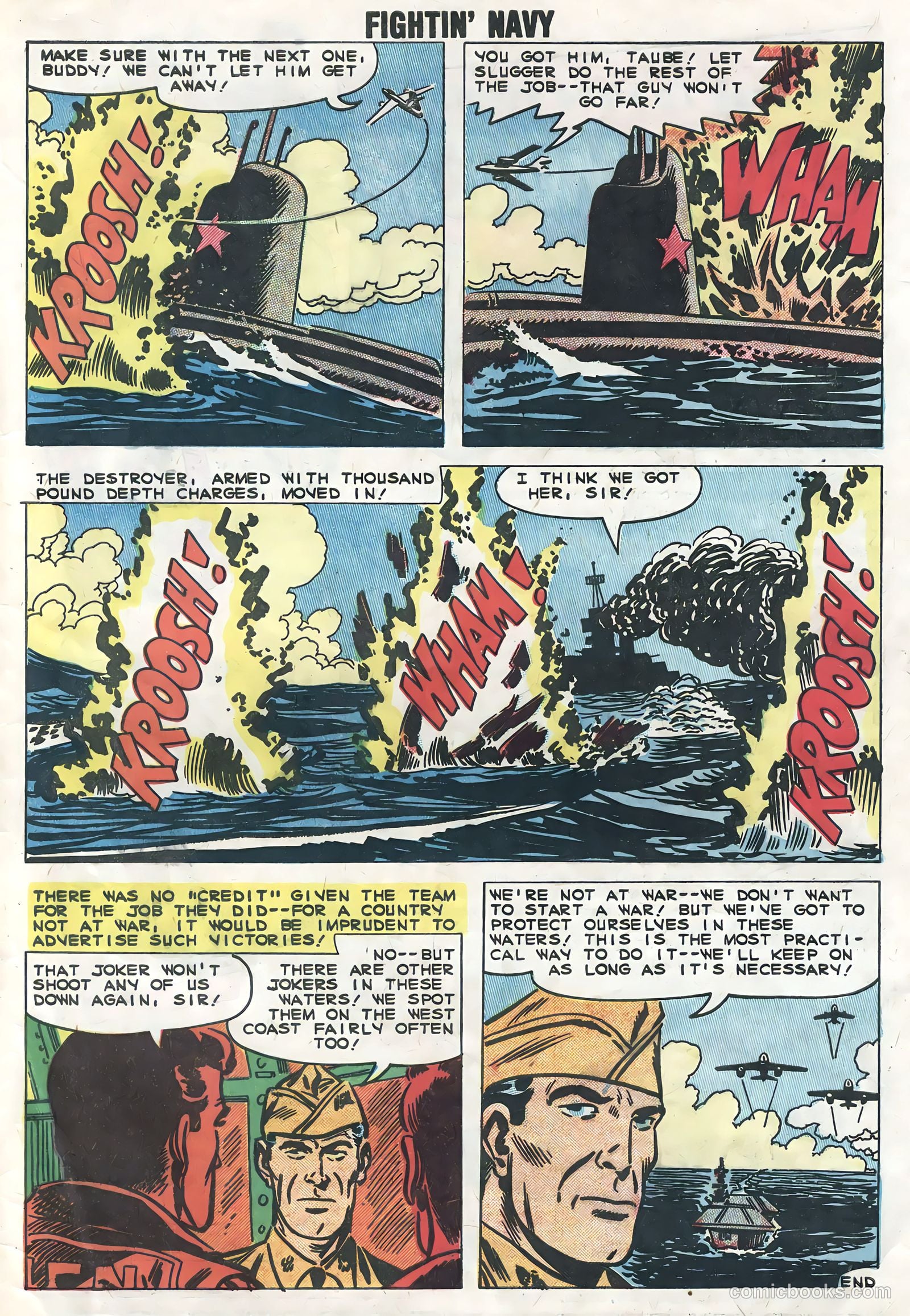 Fightin' Navy #88 (1959) — page 33 of 36