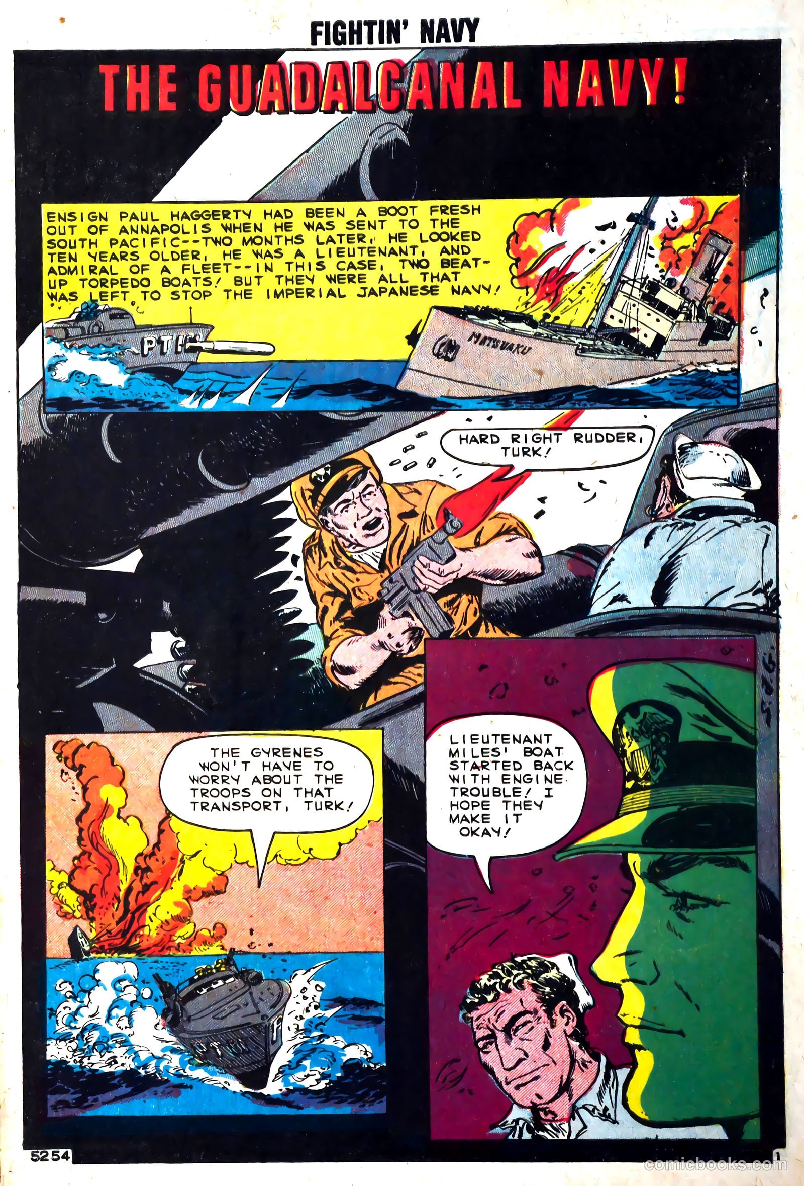 Fightin' Navy #89 (1959) — page 3 of 36