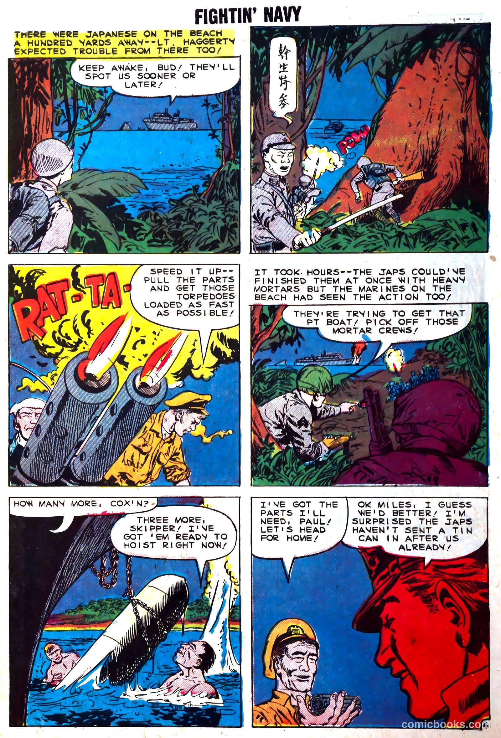 Fightin' Navy #89 (1959) — page 7 of 36