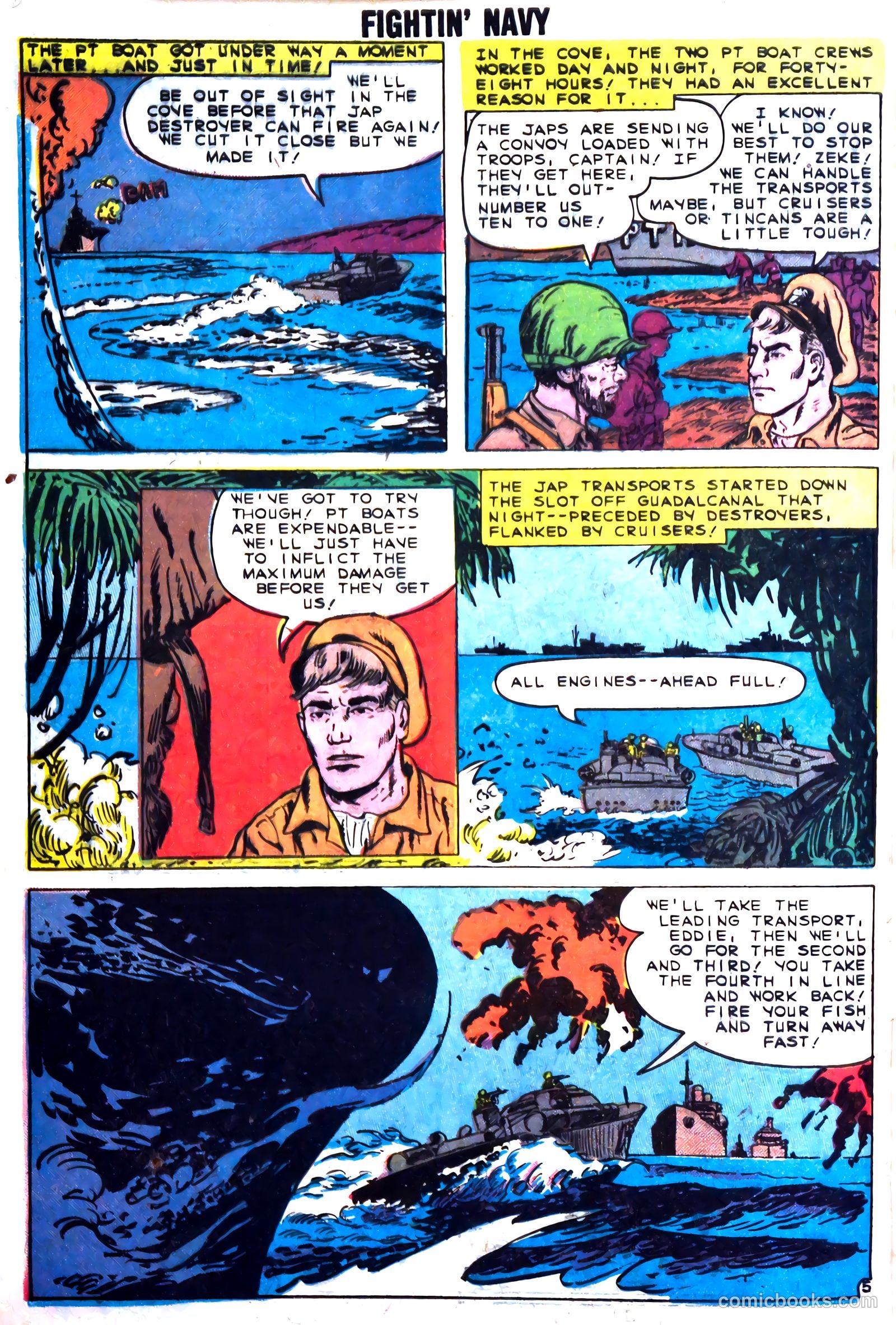 Fightin' Navy #89 (1959) — page 8 of 36
