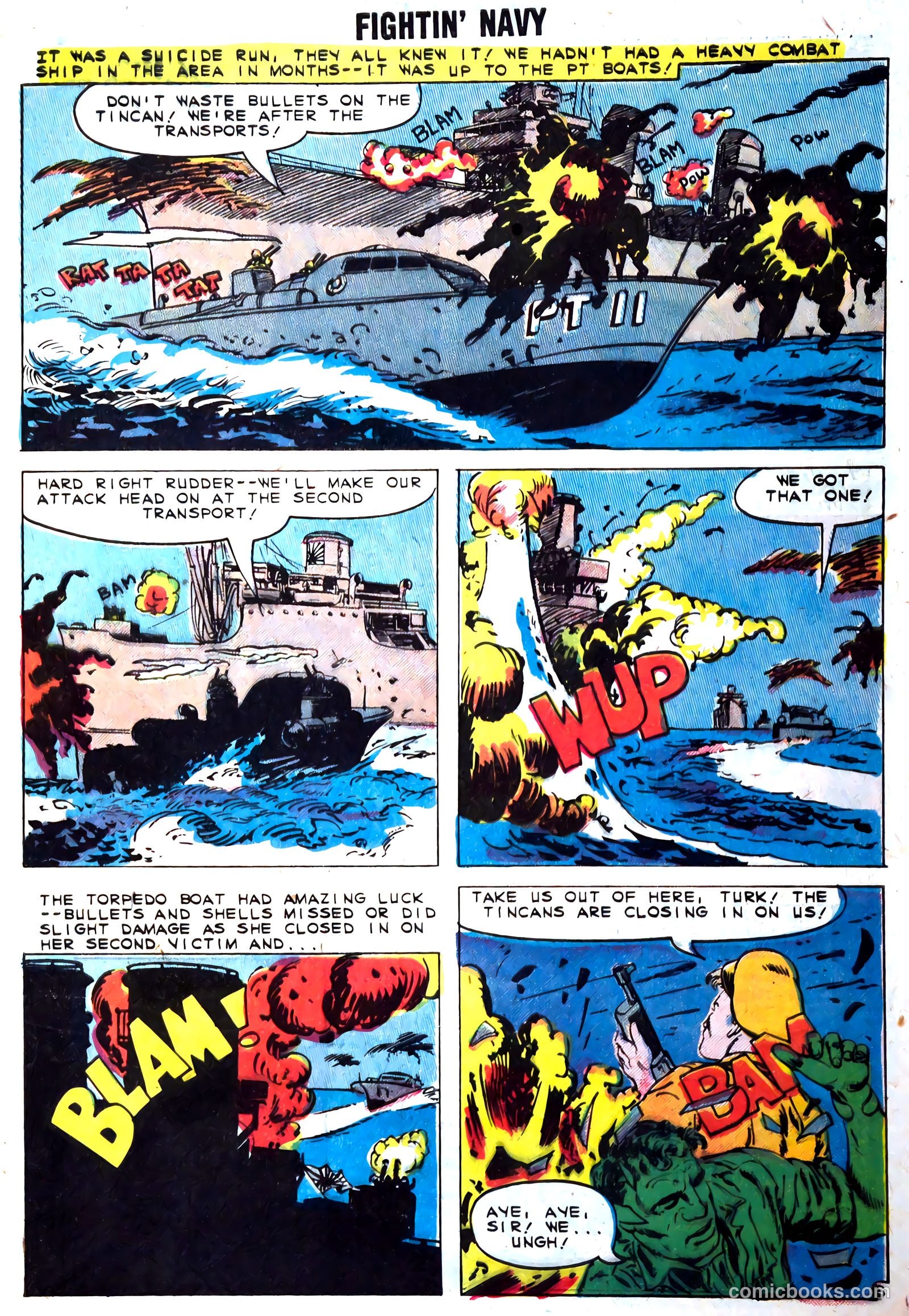 Fightin' Navy #89 (1959) — page 9 of 36