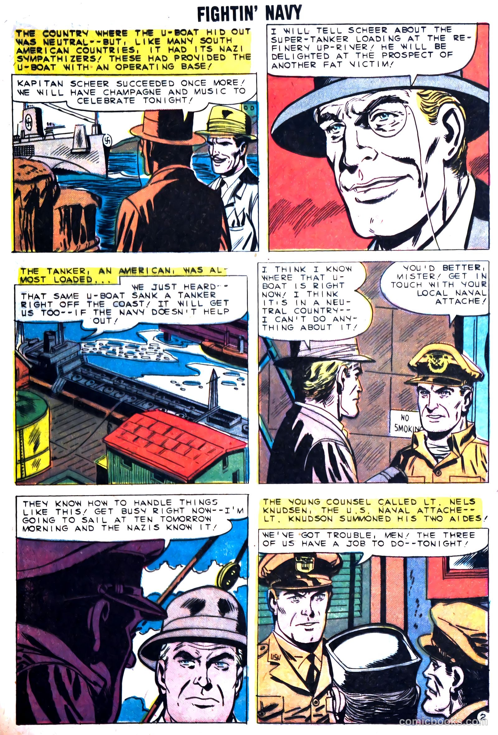 Fightin' Navy #89 (1959) — page 12 of 36