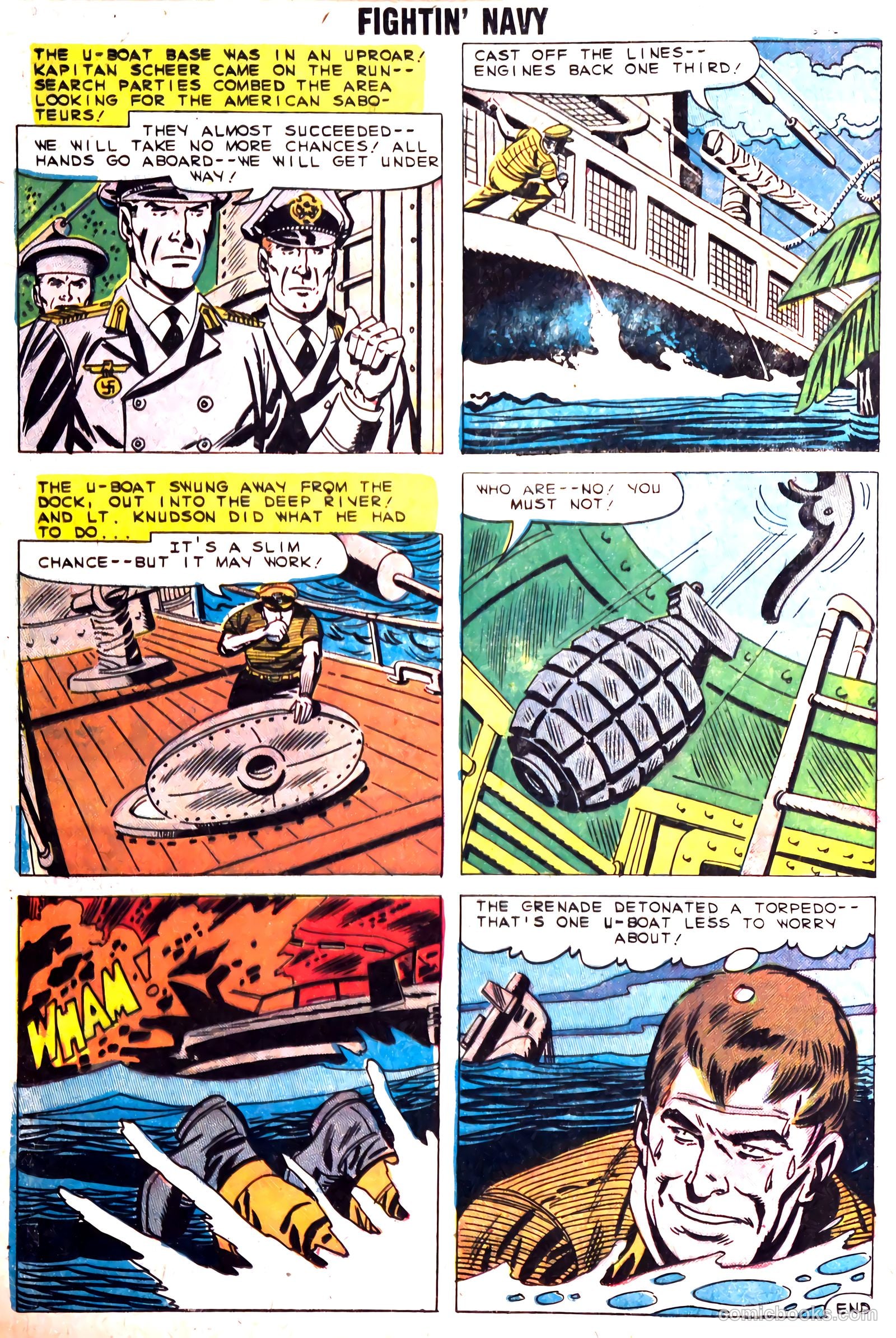 Fightin' Navy #89 (1959) — page 16 of 36