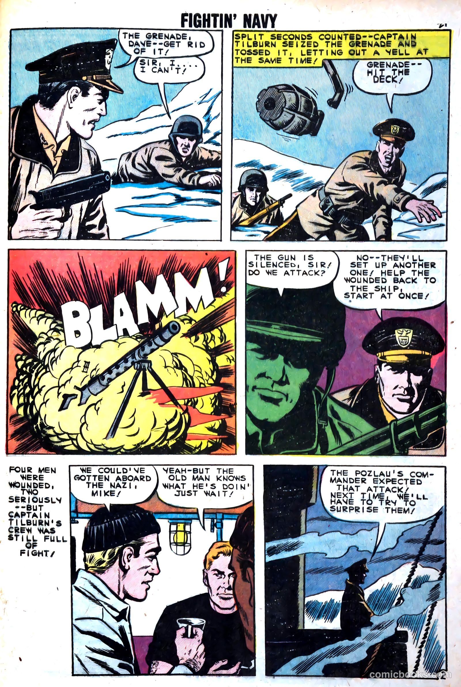 Fightin' Navy #89 (1959) — page 29 of 36