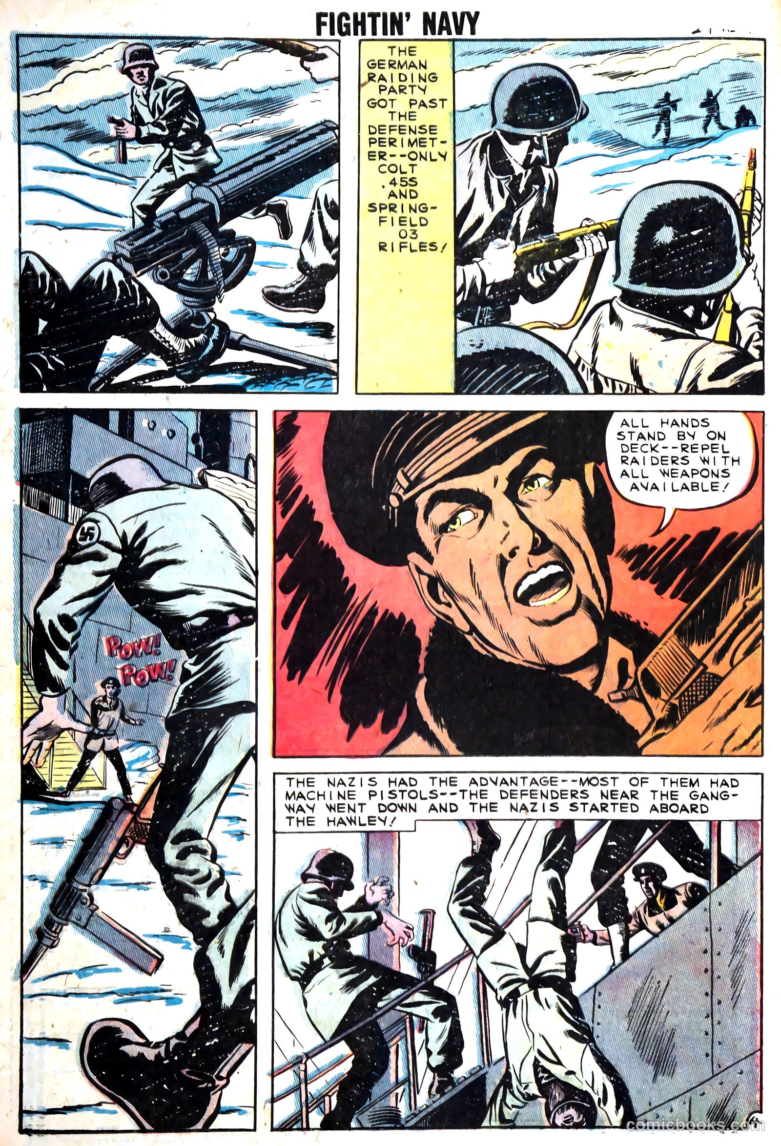 Fightin' Navy #89 (1959) — page 32 of 36