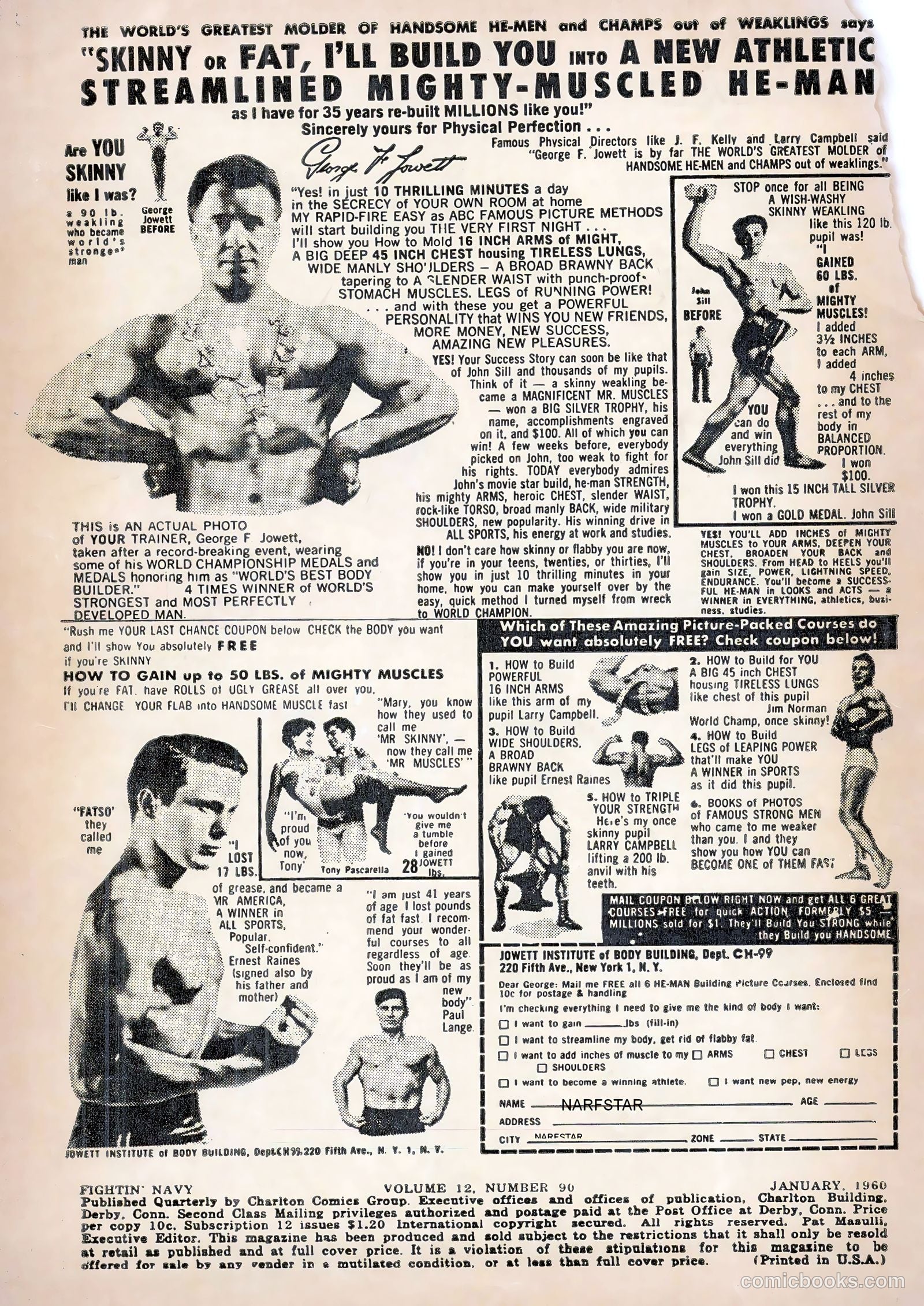 Fightin' Navy #90 (1960) — page 2 of 36
