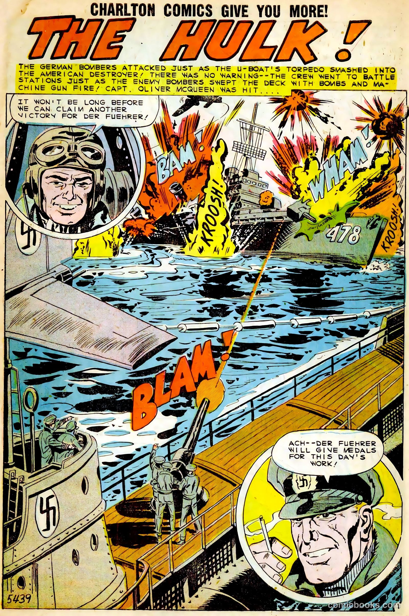 Fightin' Navy #90 (1960) — page 3 of 36