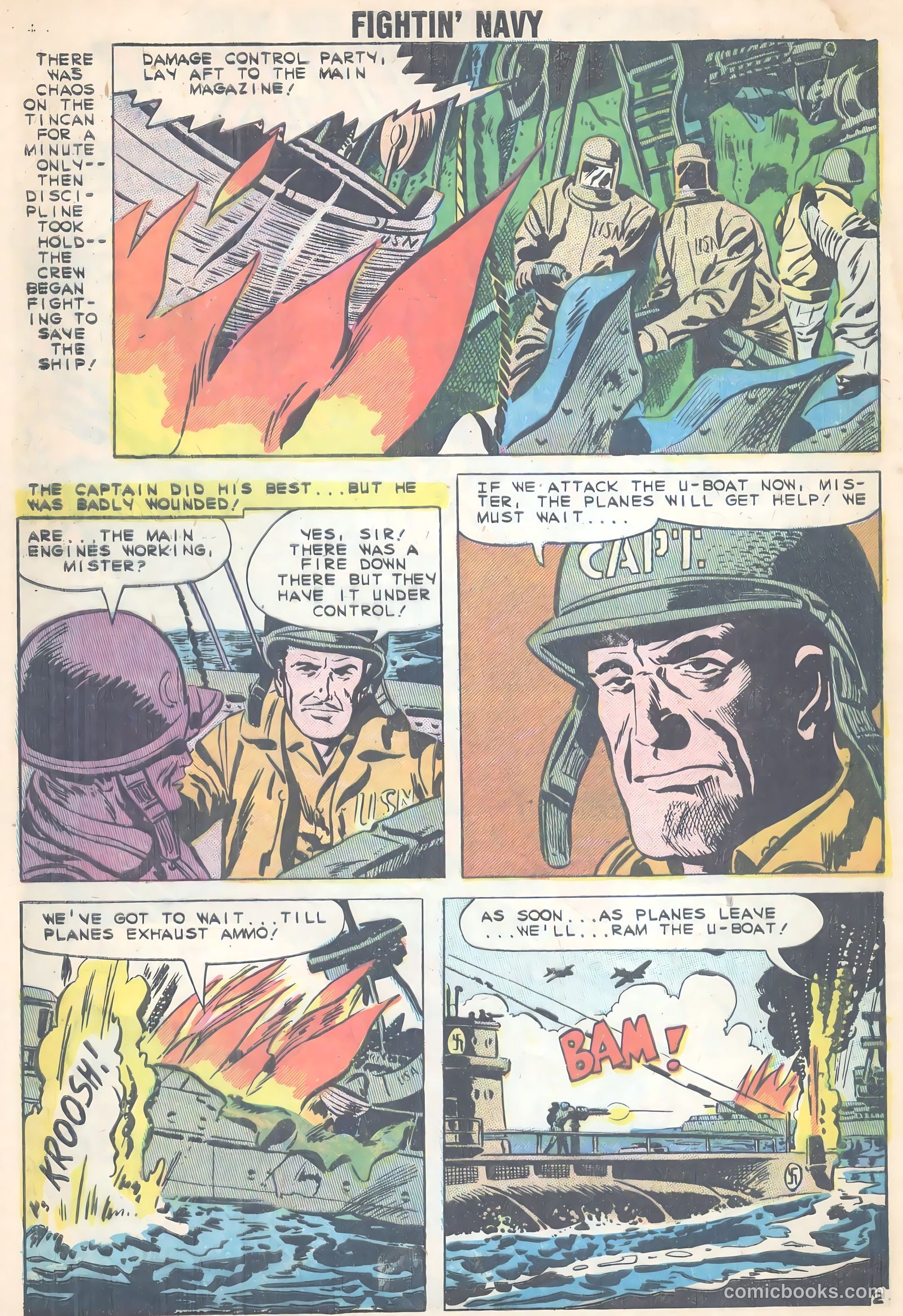 Fightin' Navy #90 (1960) — page 4 of 36