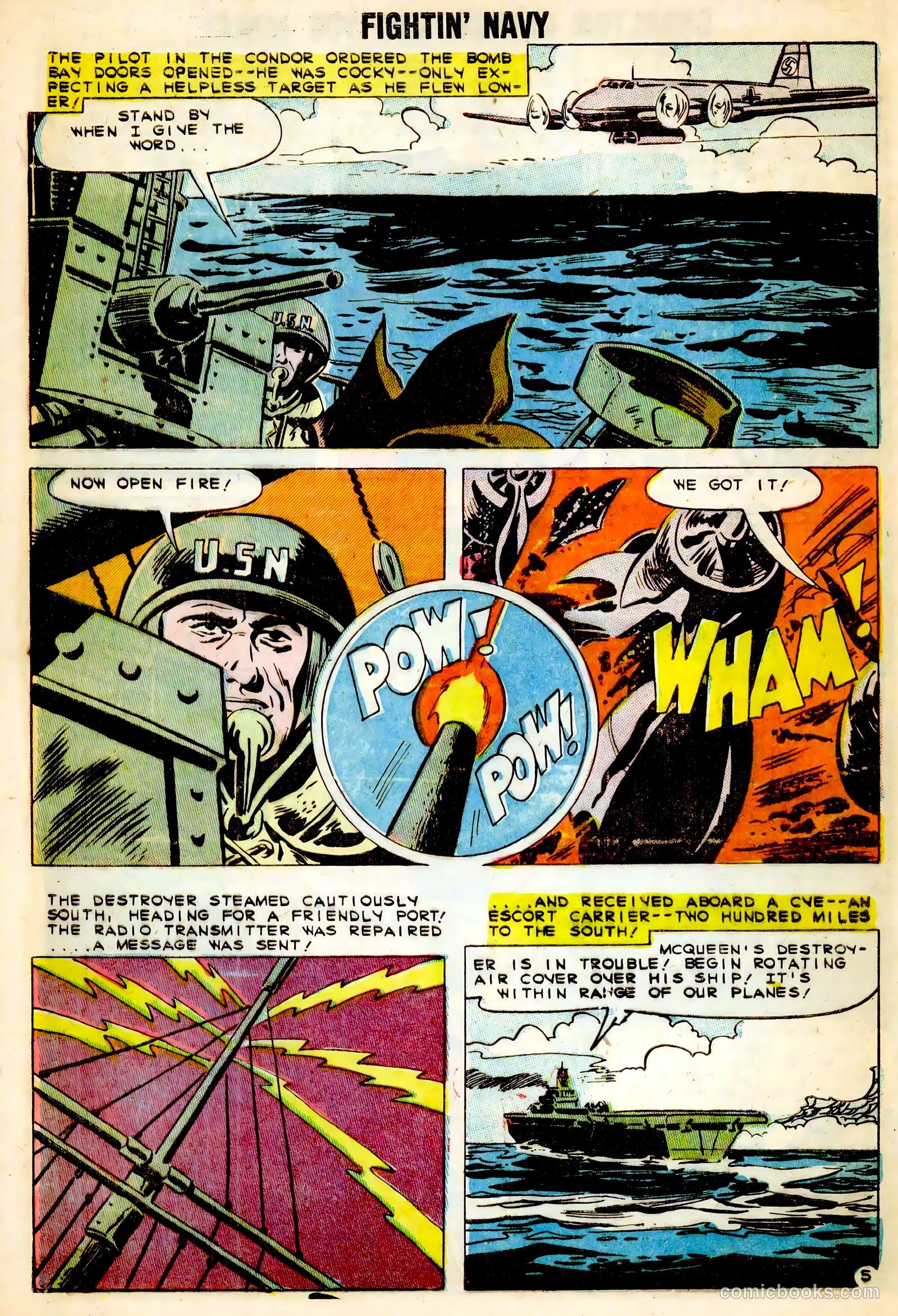 Fightin' Navy #90 (1960) — page 8 of 36
