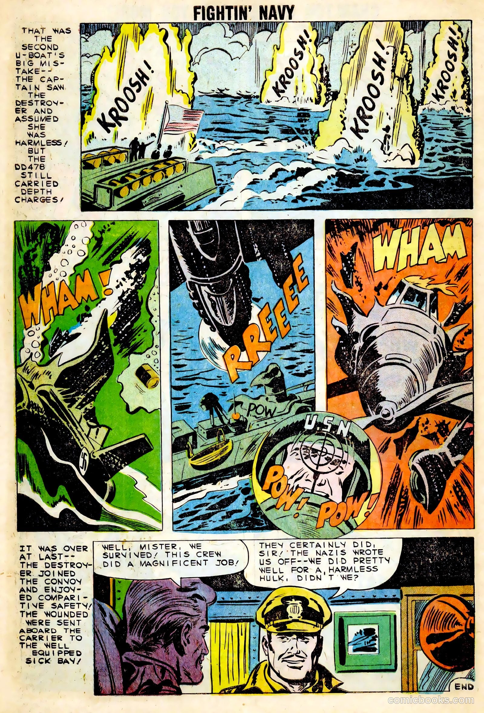 Fightin' Navy #90 (1960) — page 10 of 36