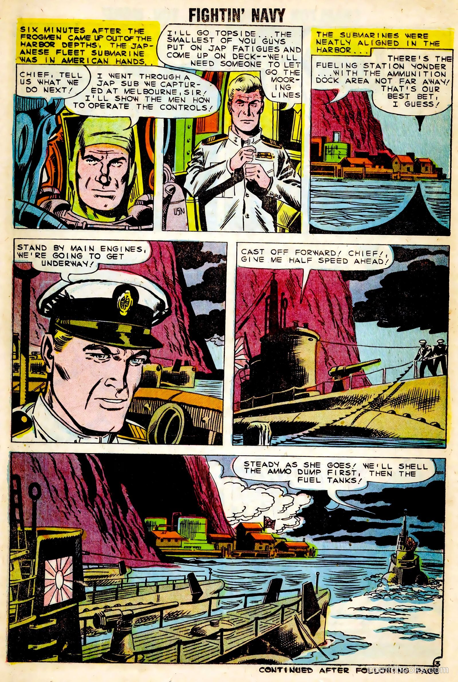 Fightin' Navy #90 (1960) — page 14 of 36
