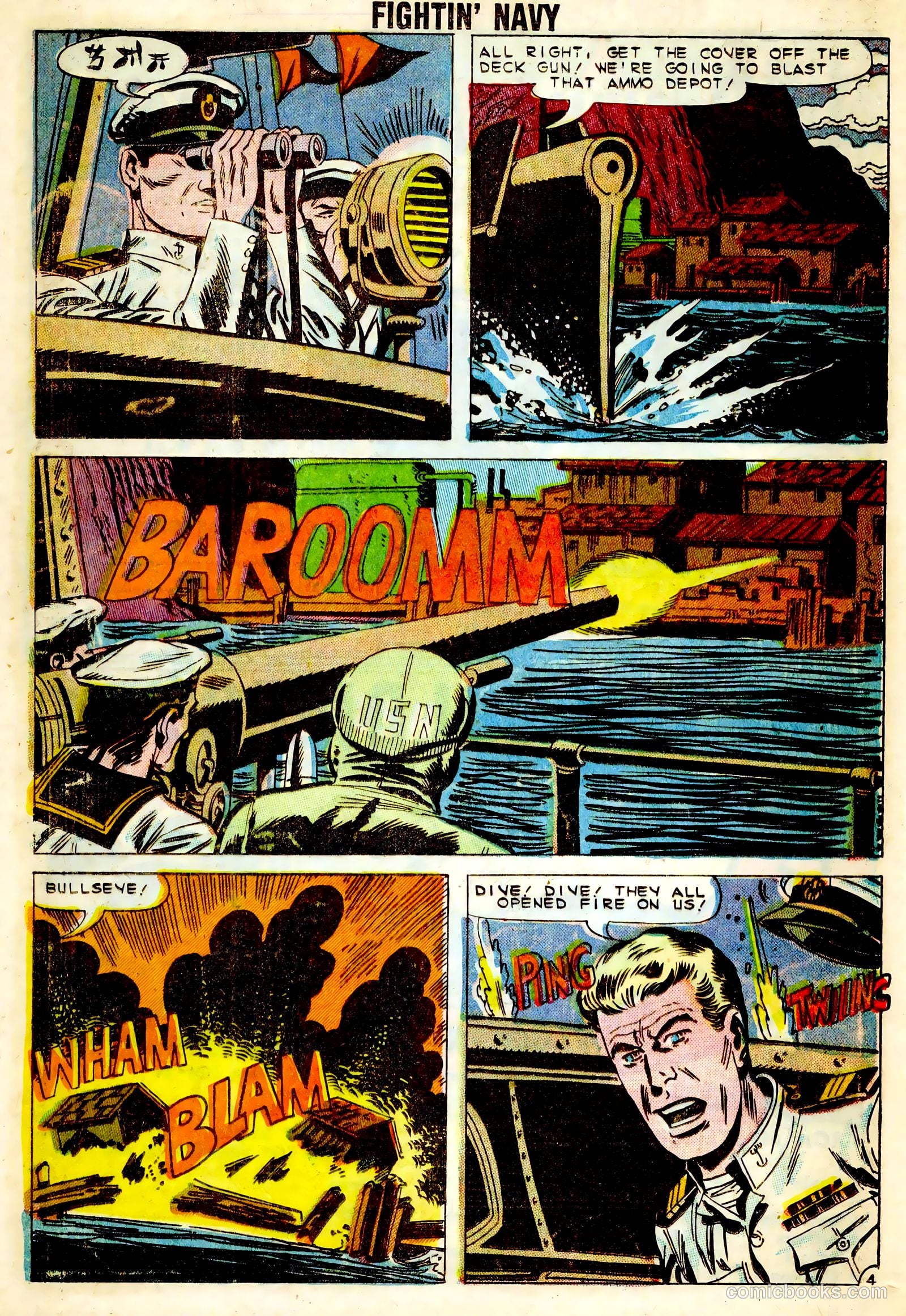 Fightin' Navy #90 (1960) — page 16 of 36