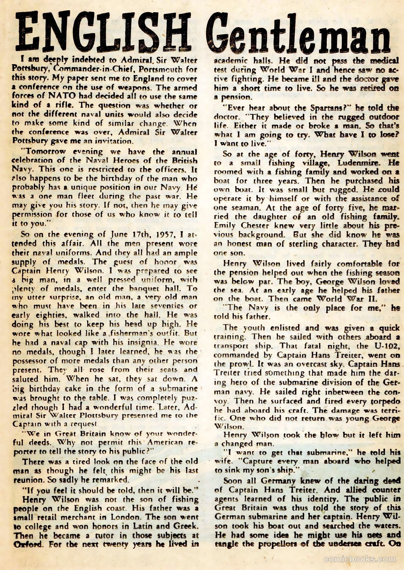 Fightin' Navy #90 (1960) — page 25 of 36